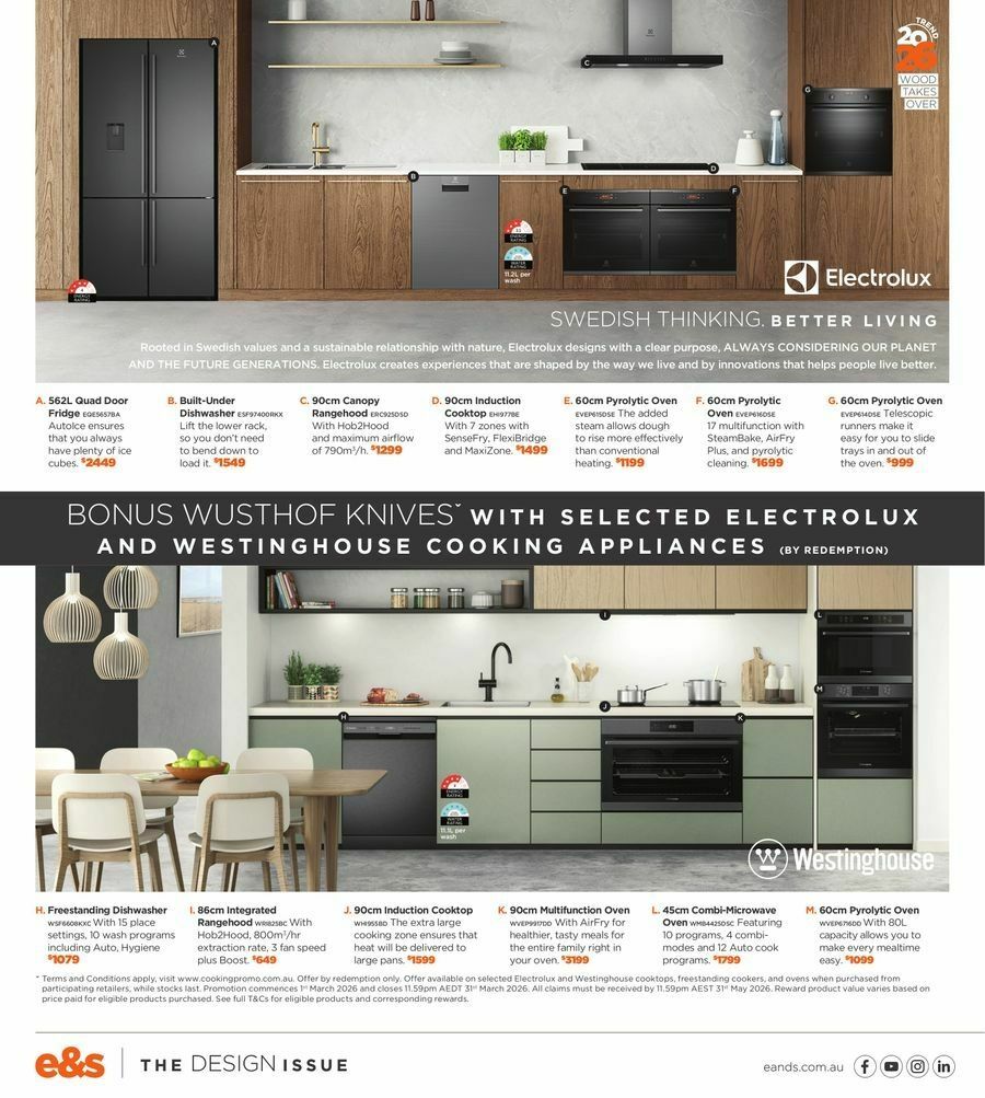 E&S Catalogues from 1 March