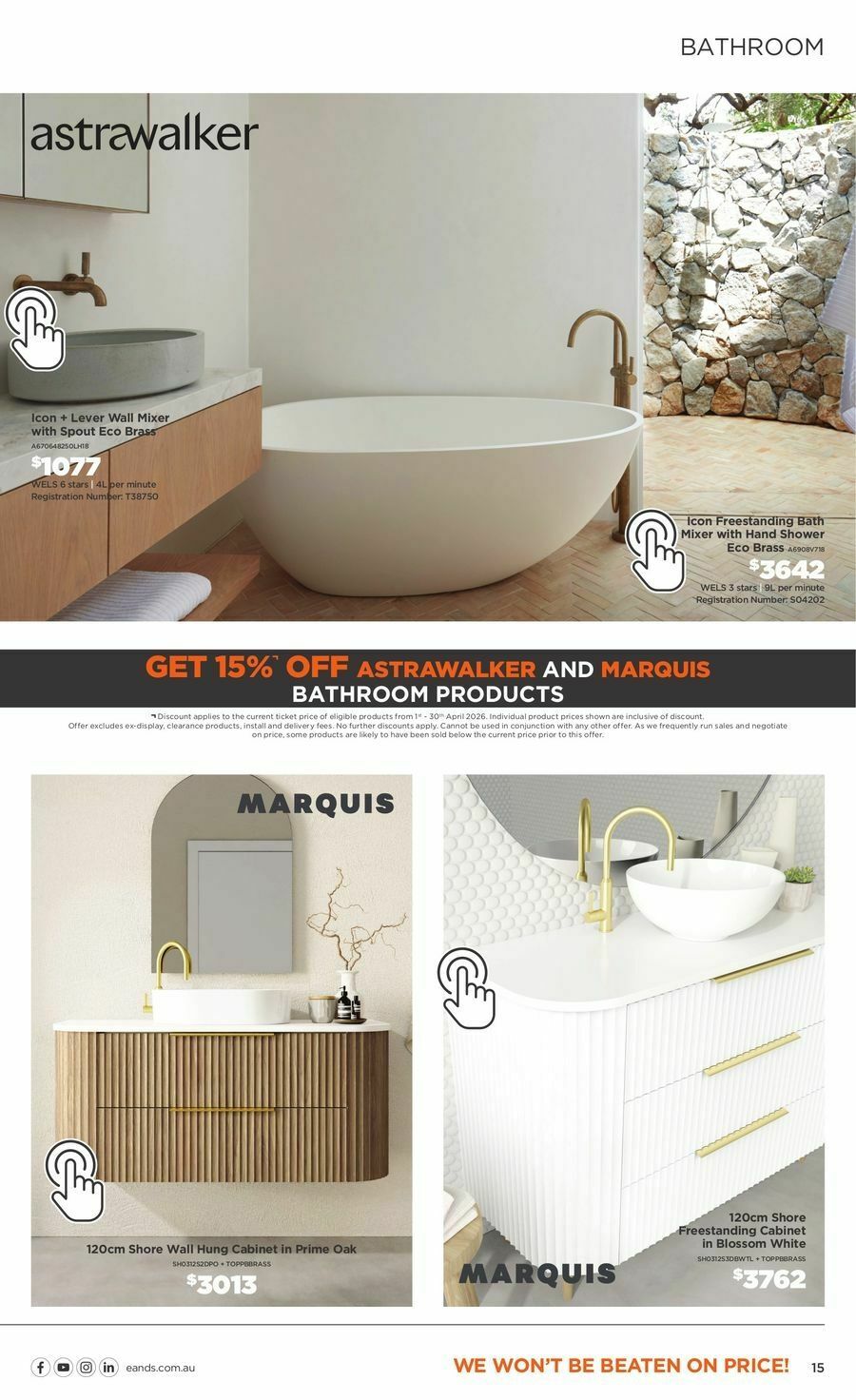 E&S Catalogues from 1 April