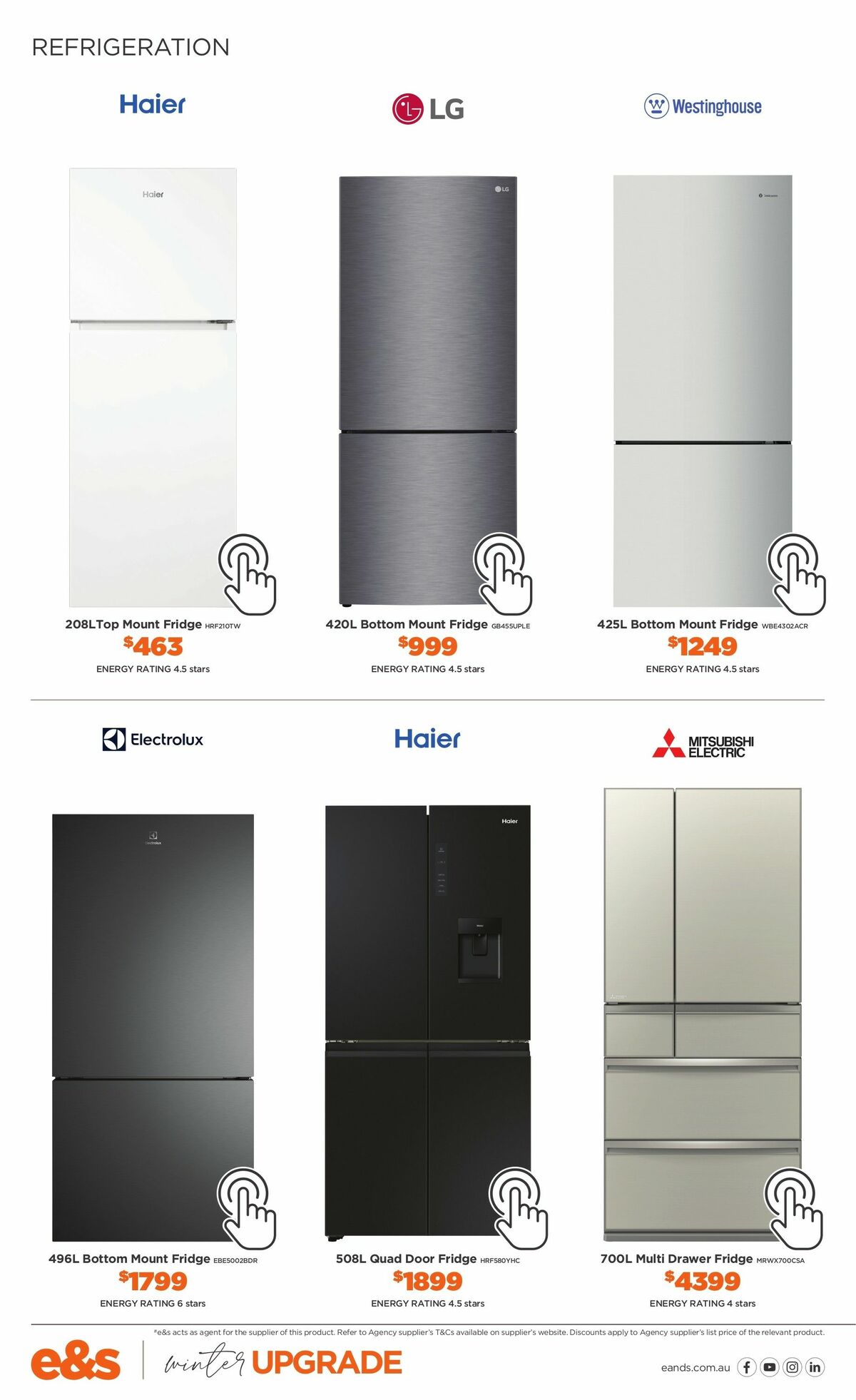 E&S Catalogues from 1 April