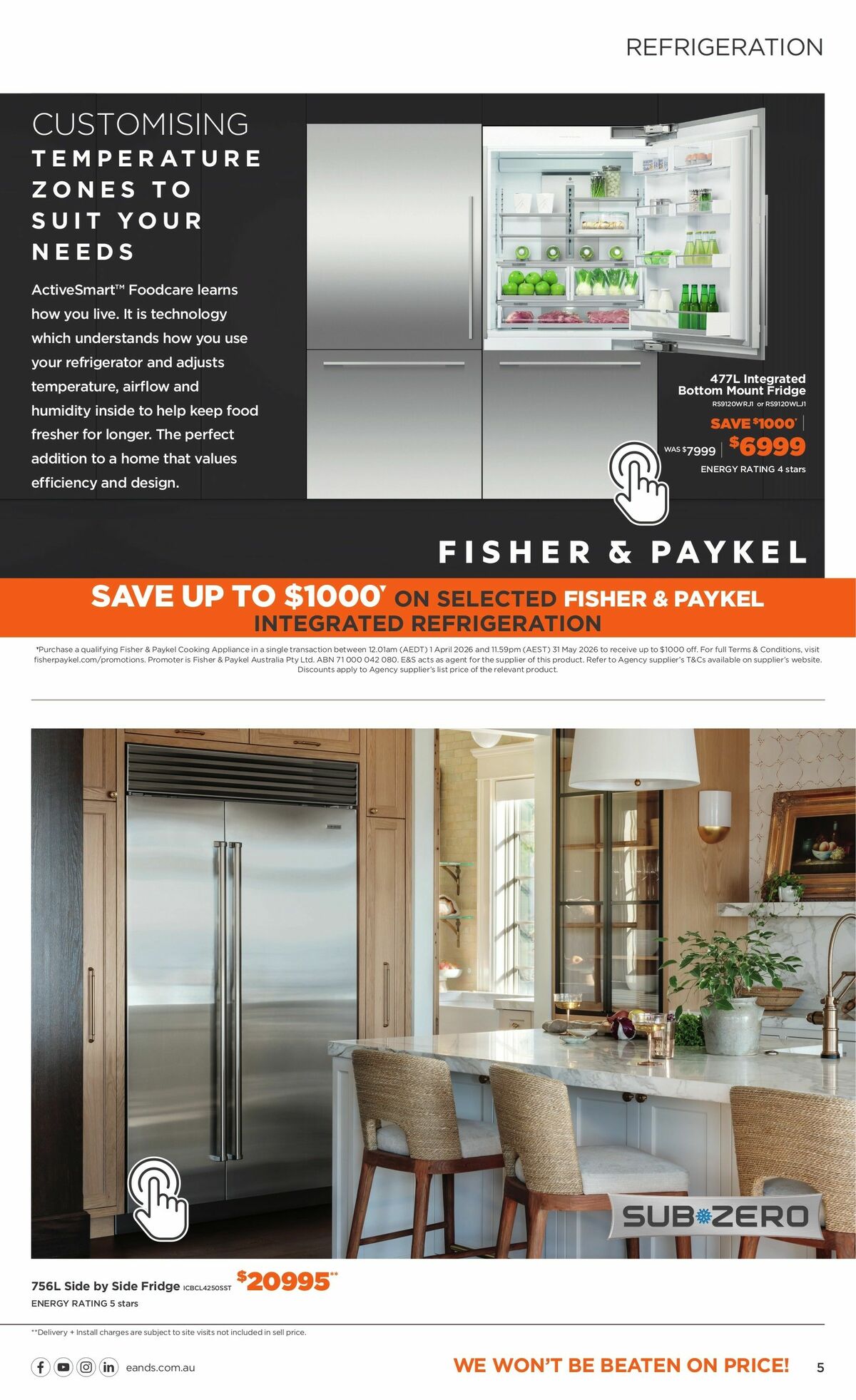 E&S Catalogues from 1 April