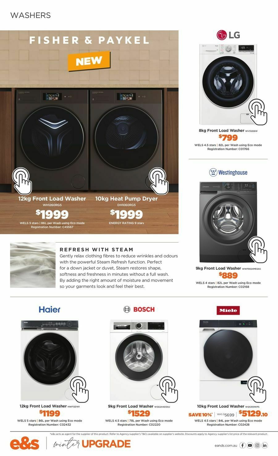 E&S Catalogues from 1 April