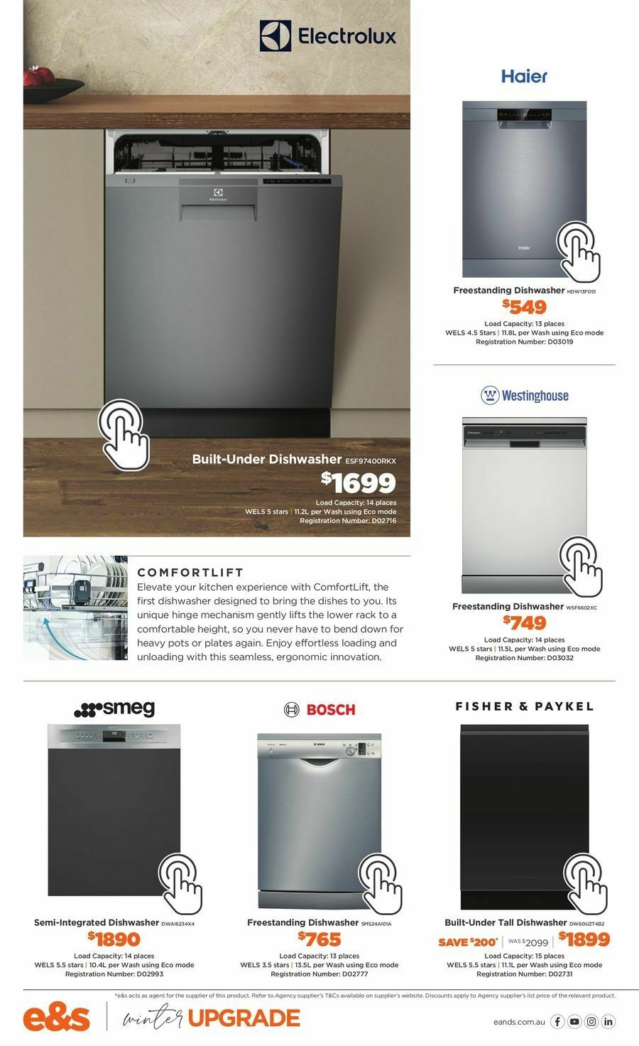 E&S Catalogues from 1 April