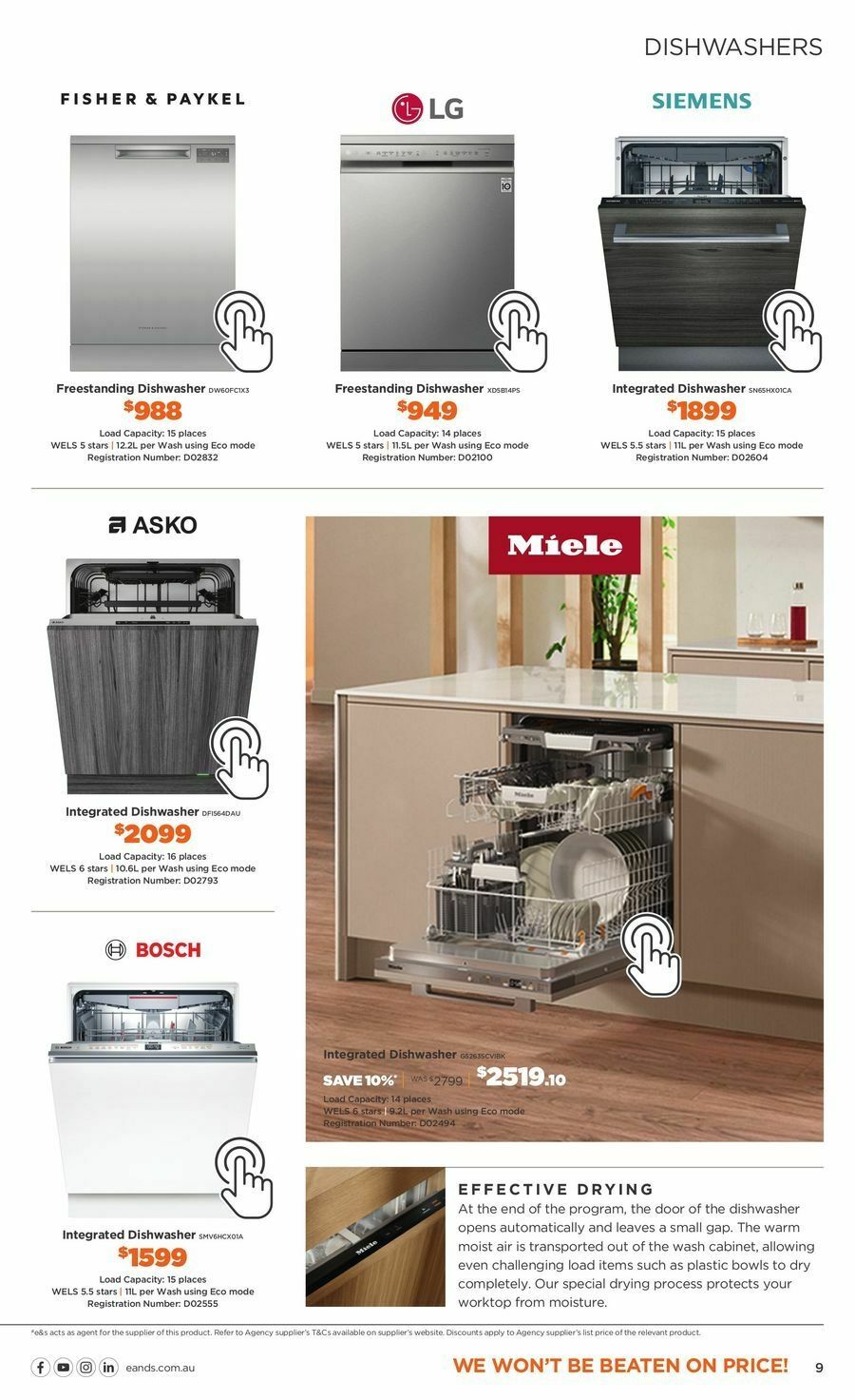 E&S Catalogues from 1 April