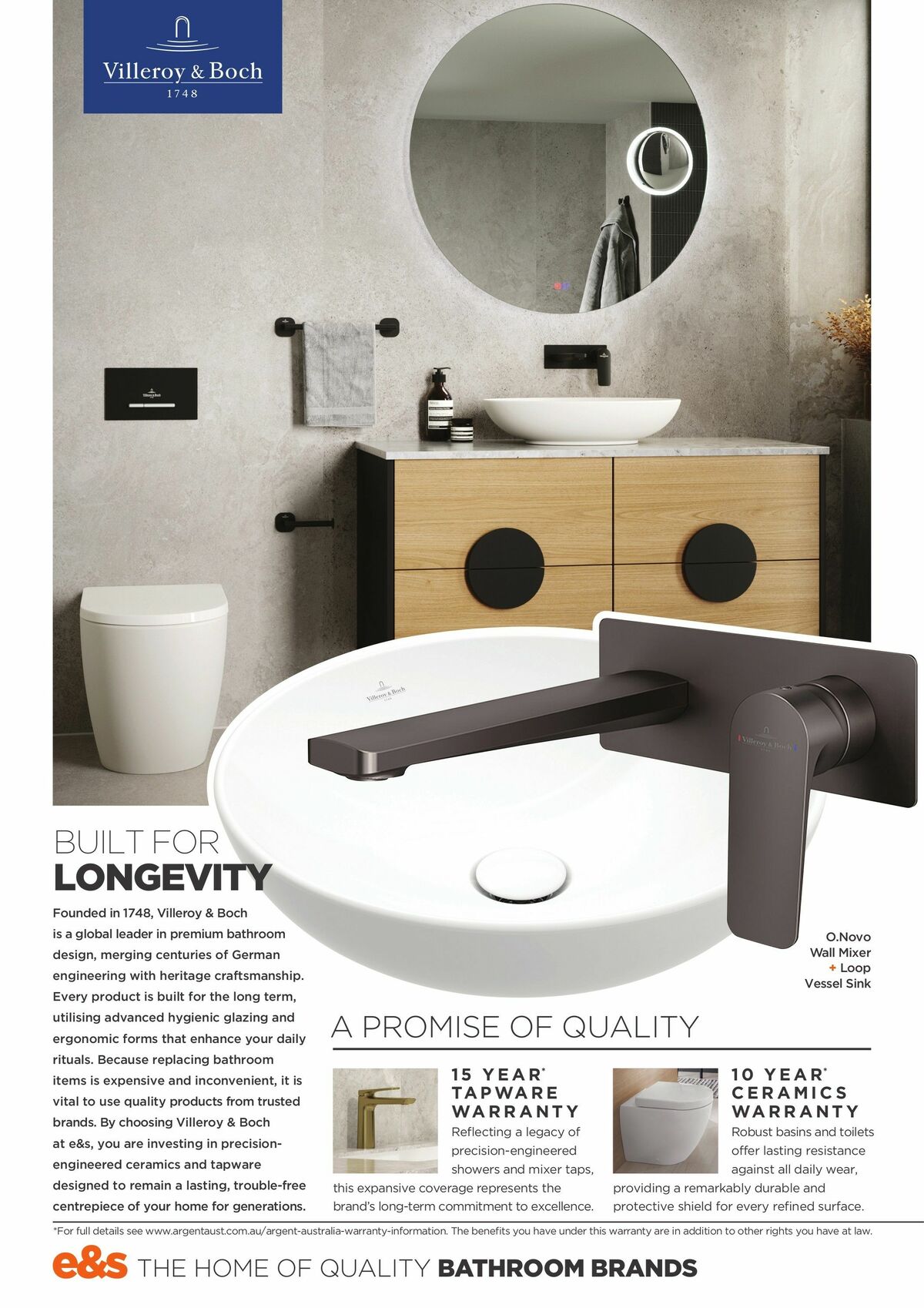 E&S Catalogues from 1 May