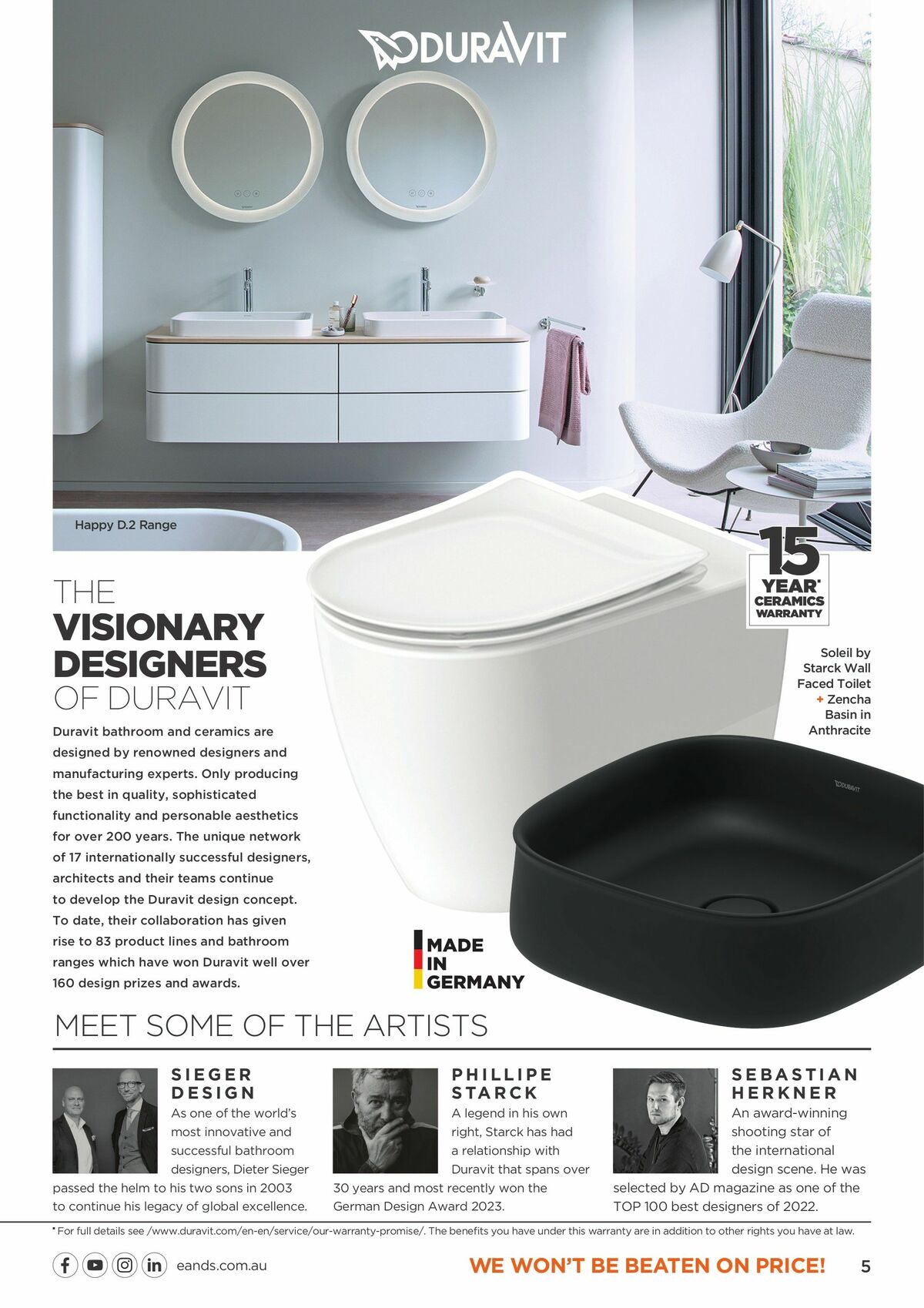 E&S Catalogues from 1 May