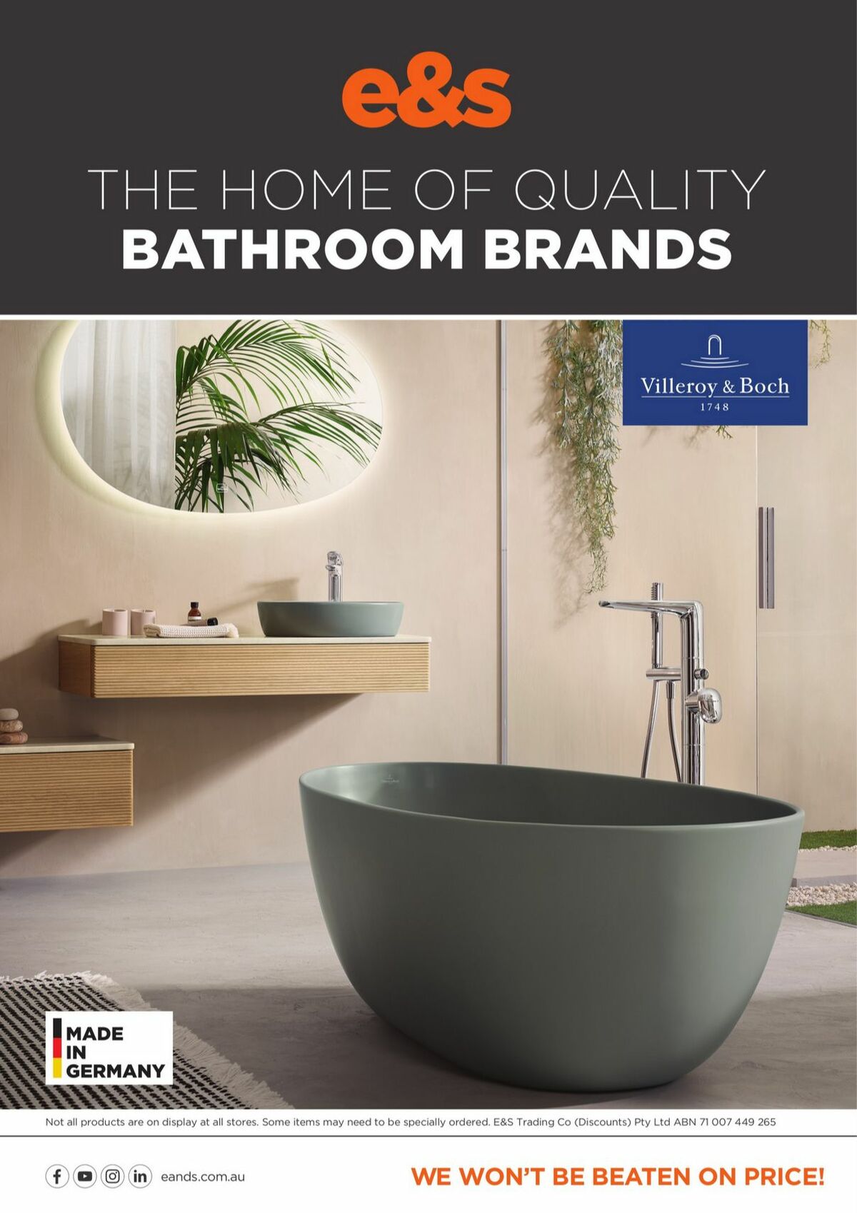 E&S Catalogues from 1 June