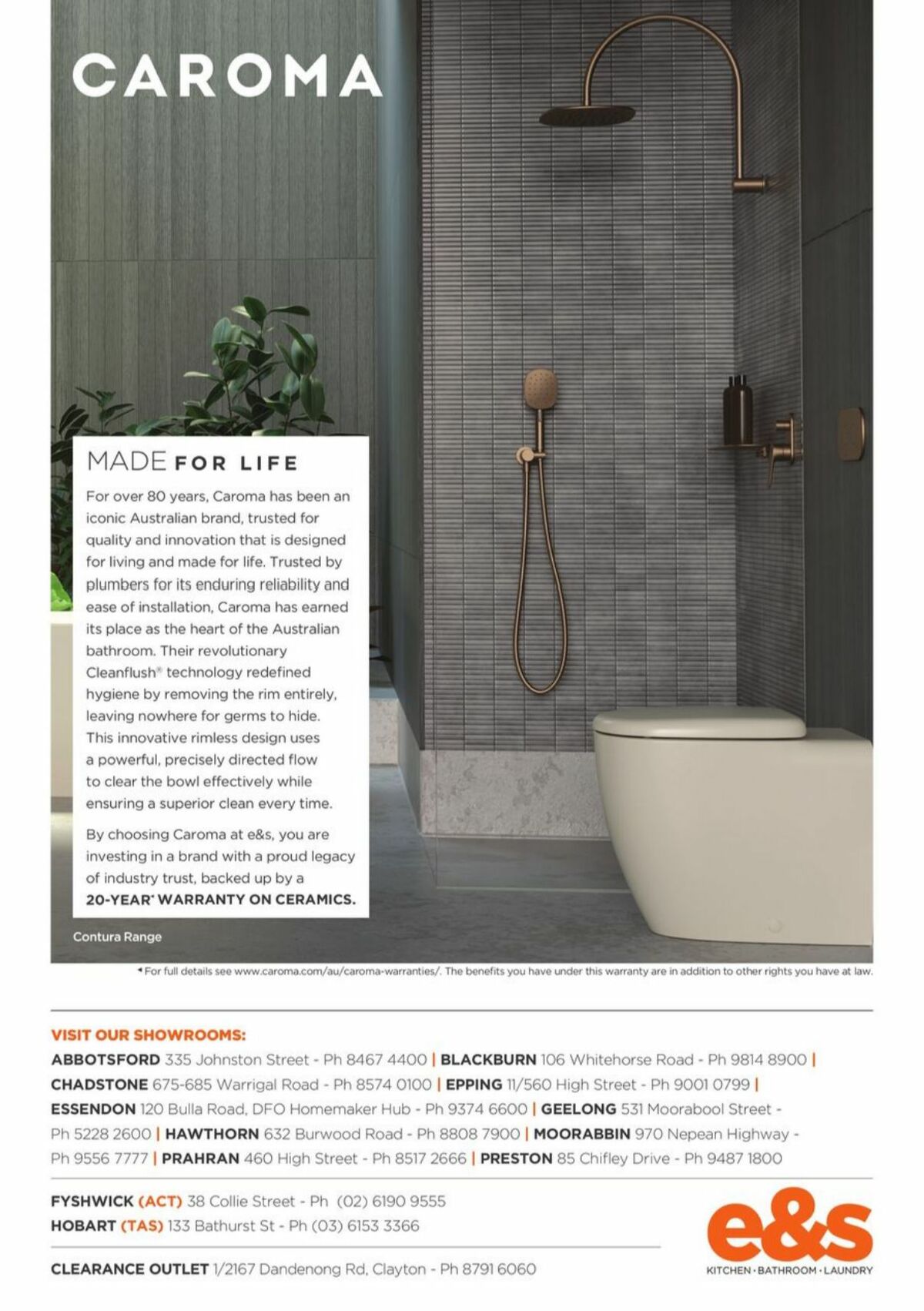 E&S Catalogues from 1 June