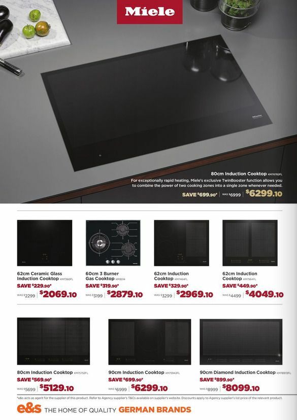 E&S Catalogues from 1 September