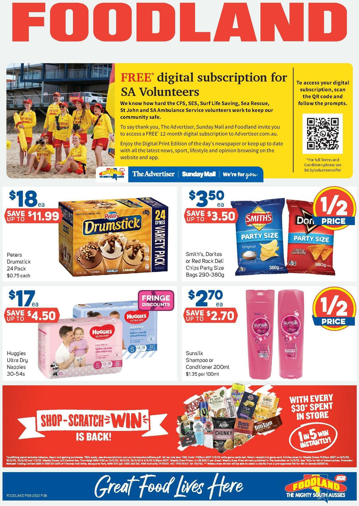 Foodland Catalogues from 23 February