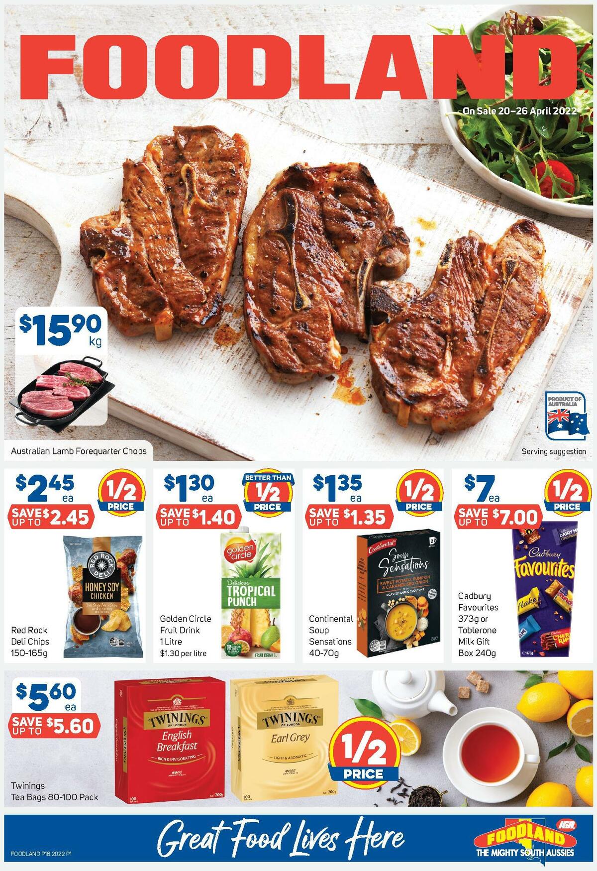 Foodland Catalogues from 20 April