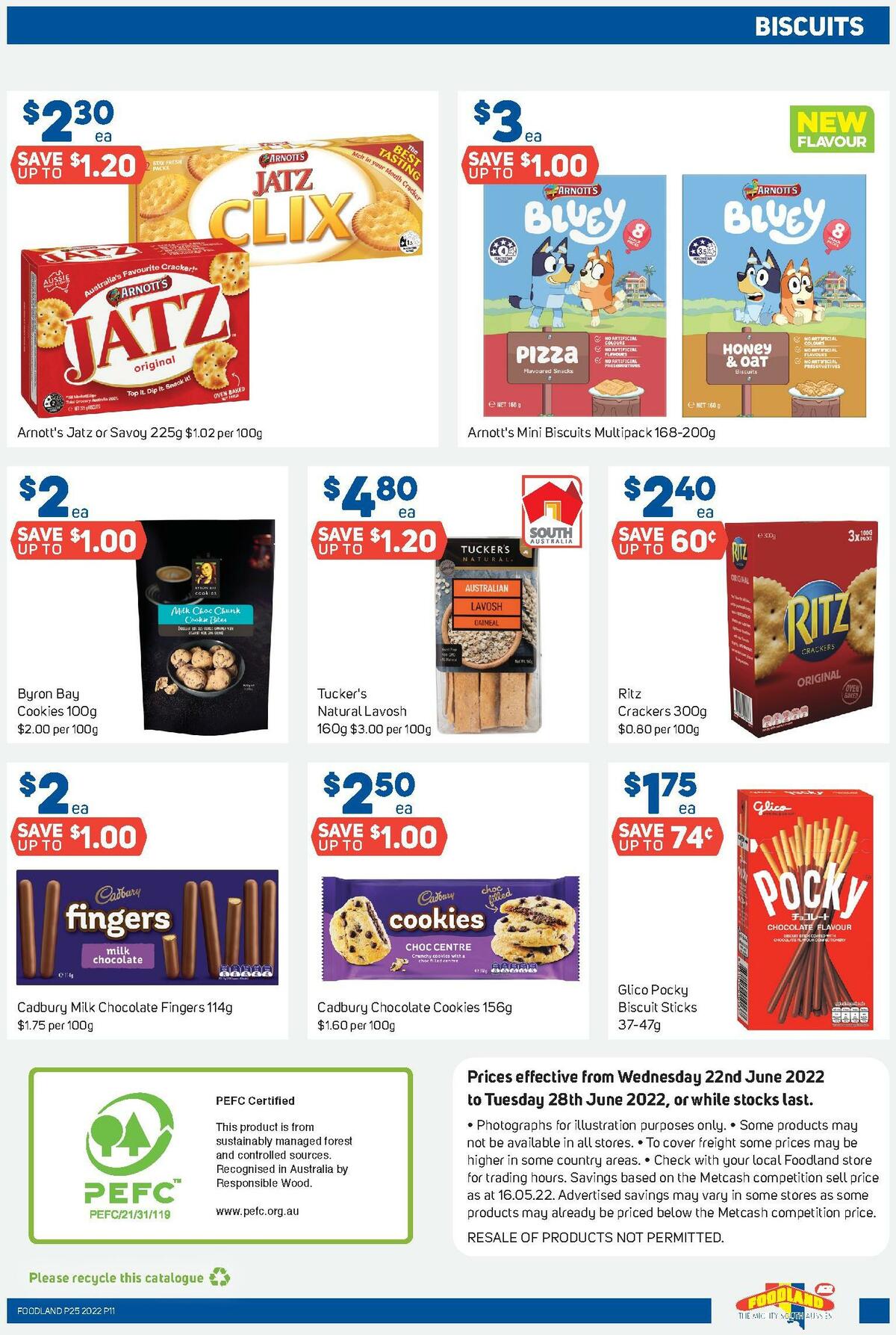 Foodland Catalogues from 22 June