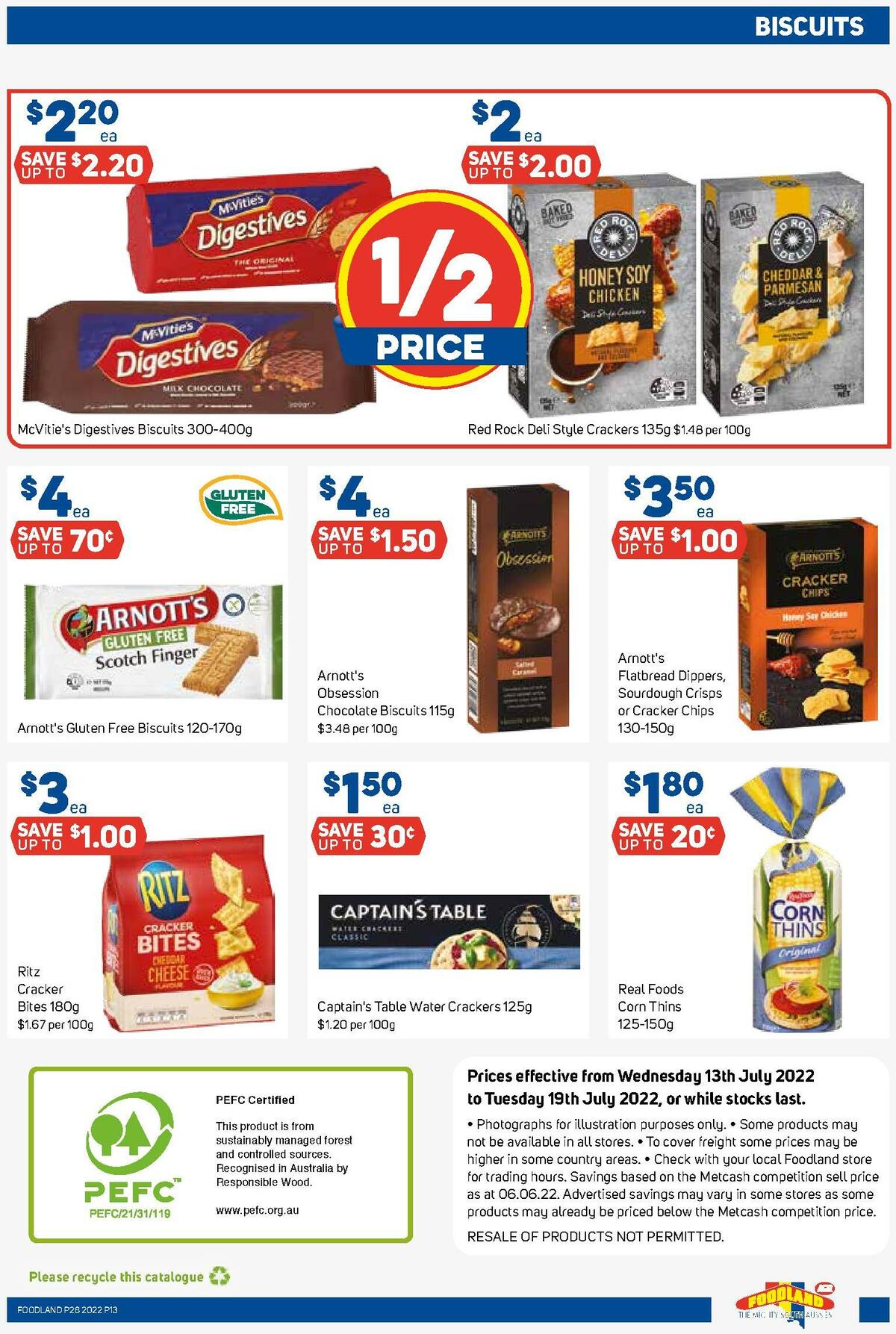 Foodland Catalogues from 13 July