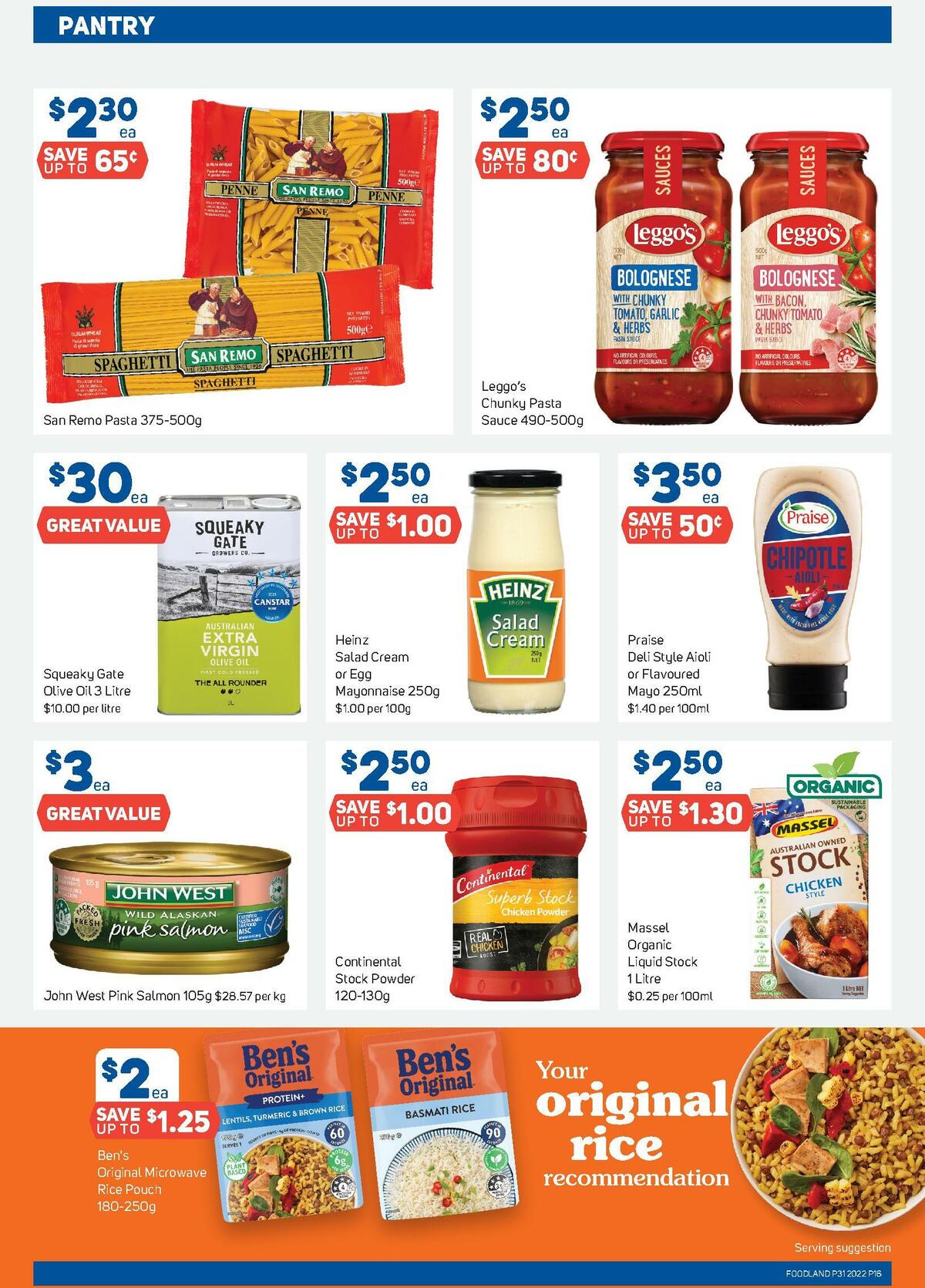Foodland Catalogues from 3 August