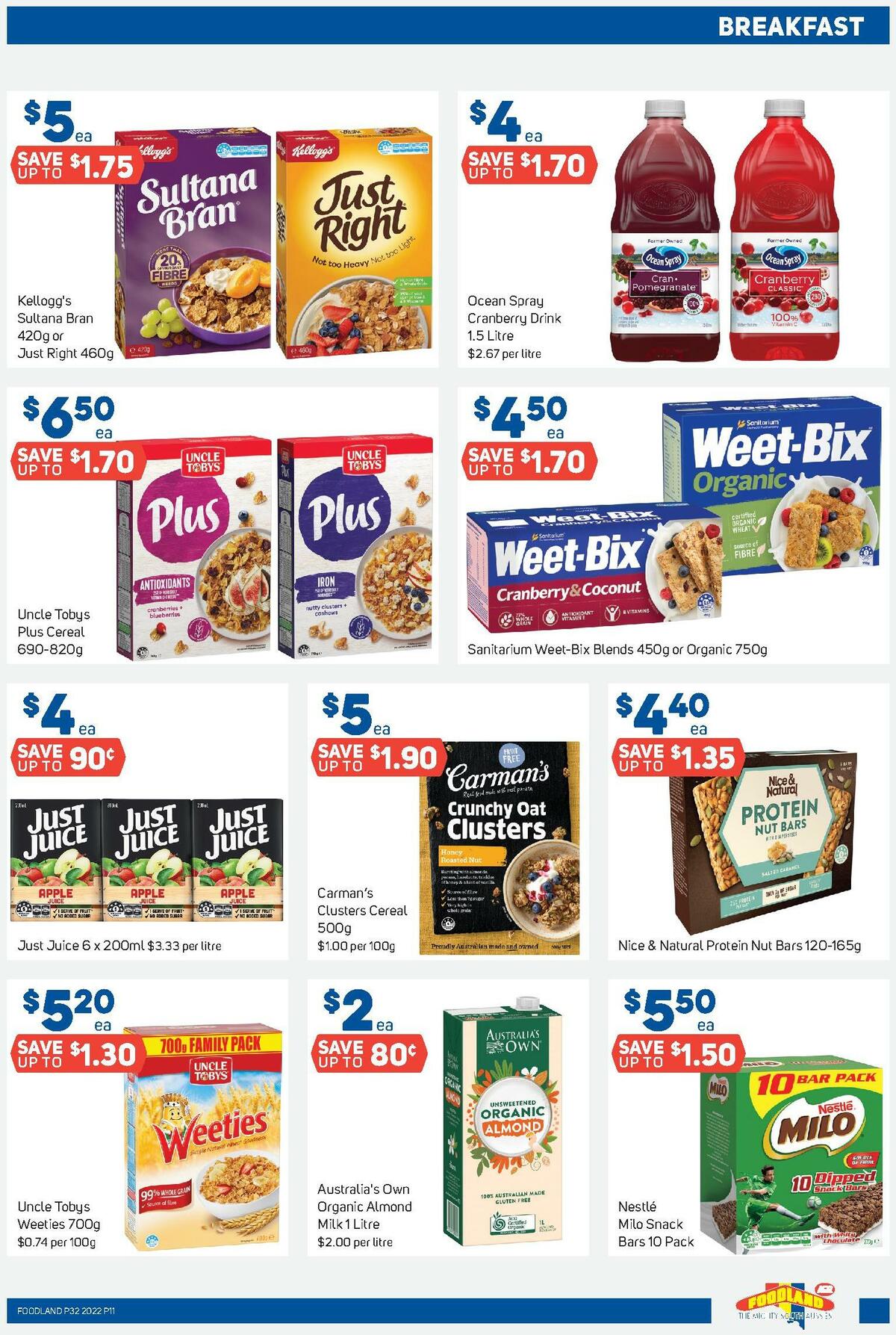 Foodland Catalogues from 10 August