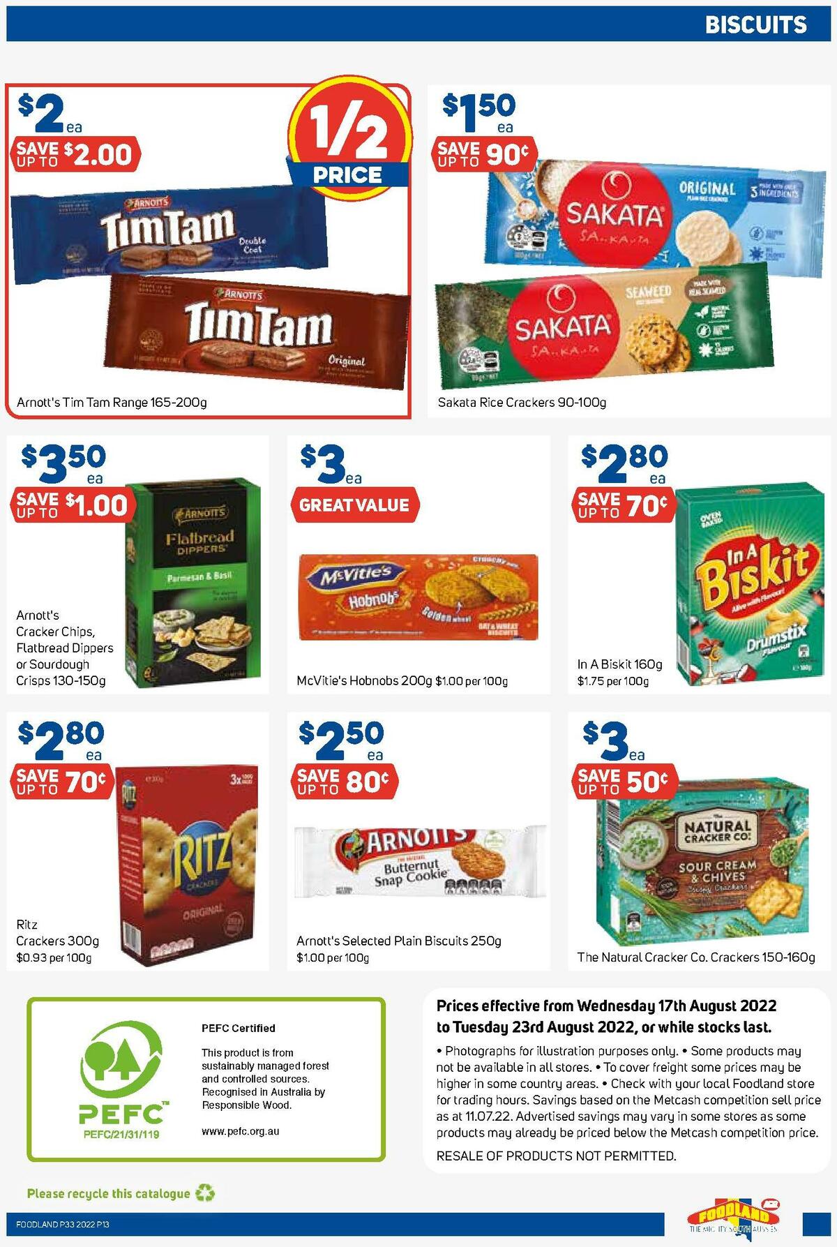 Foodland Catalogues from 17 August