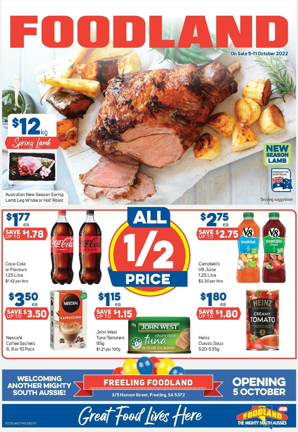 Foodland Catalogues from 5 October