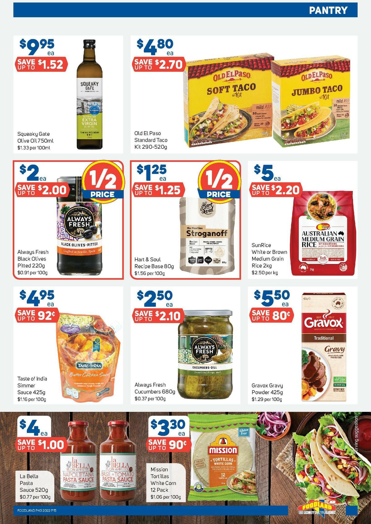 Foodland Catalogues from 5 October