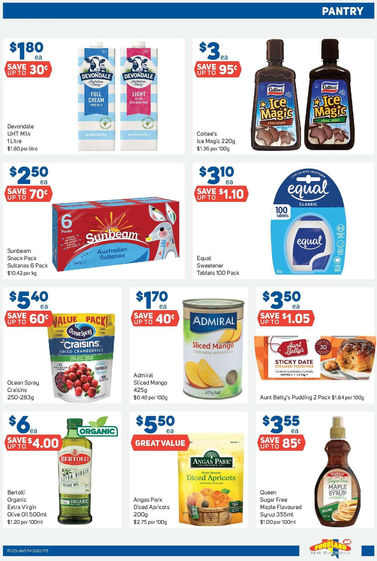 Foodland Catalogues from 12 October