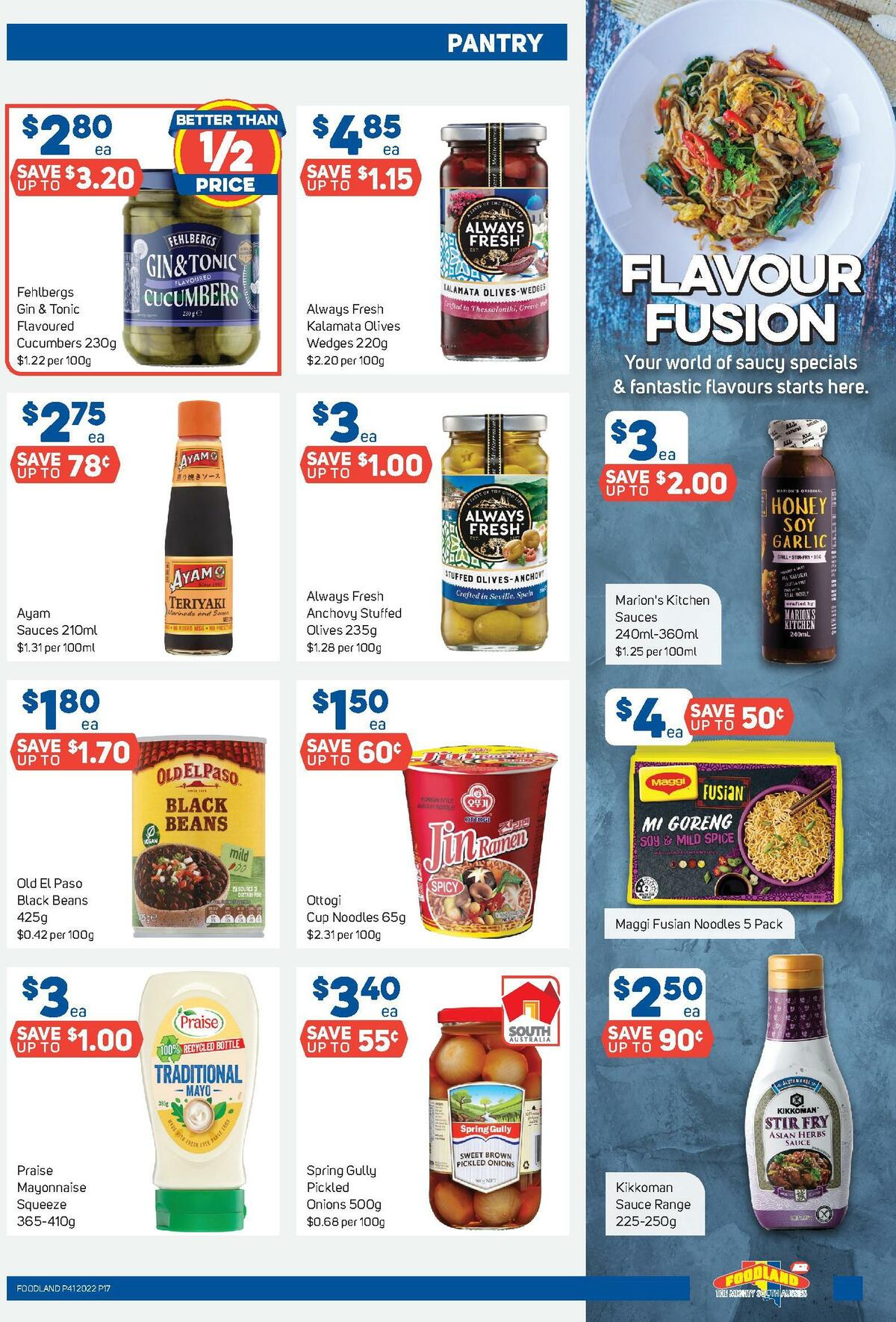 Foodland Catalogues from 12 October