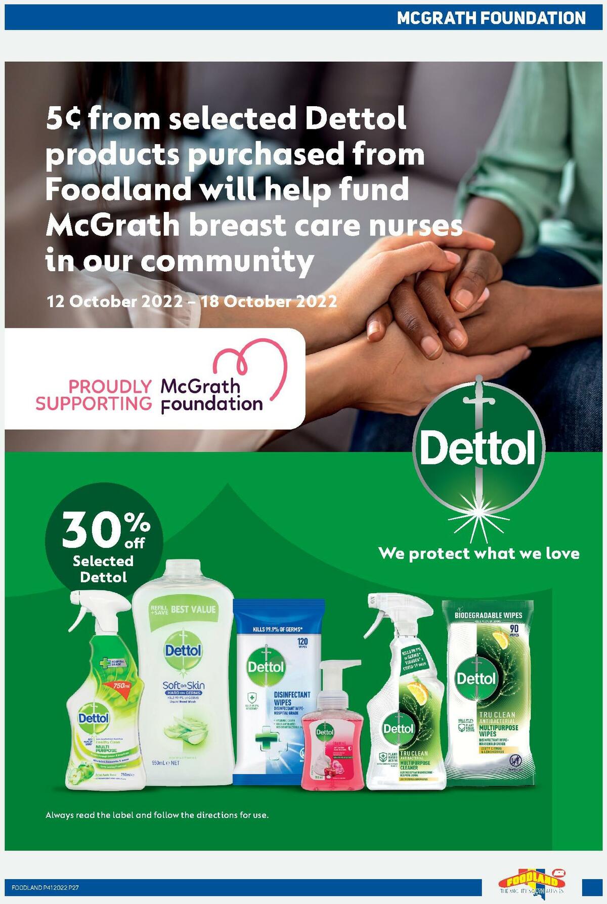 Foodland Catalogues from 12 October