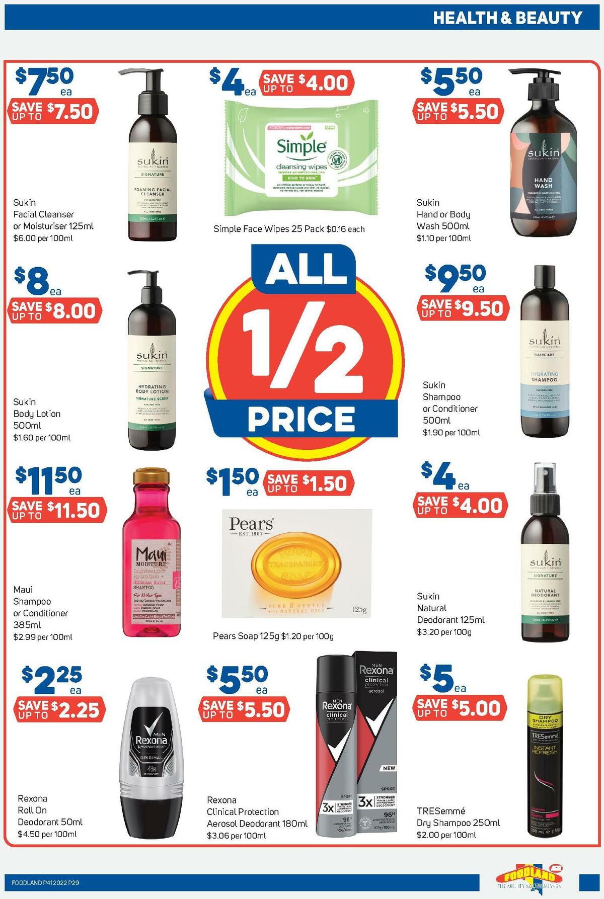 Foodland Catalogues from 12 October