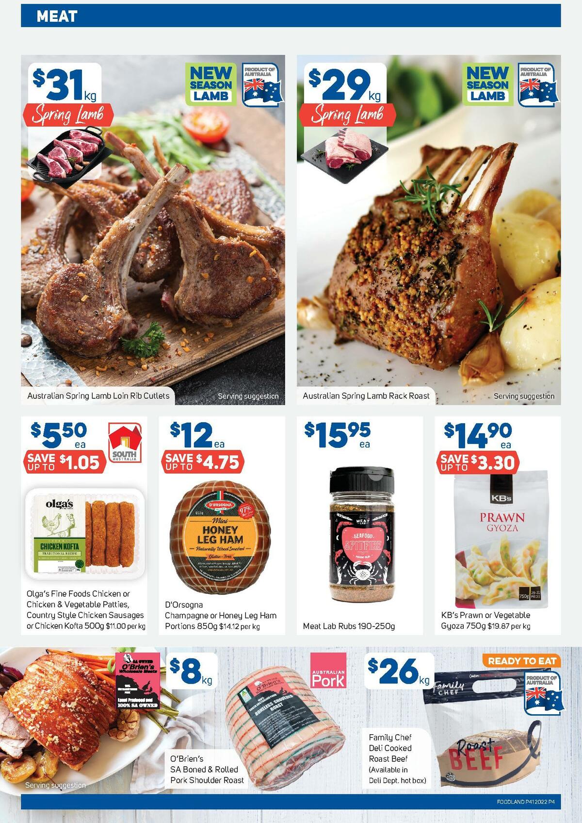 Foodland Catalogues from 12 October