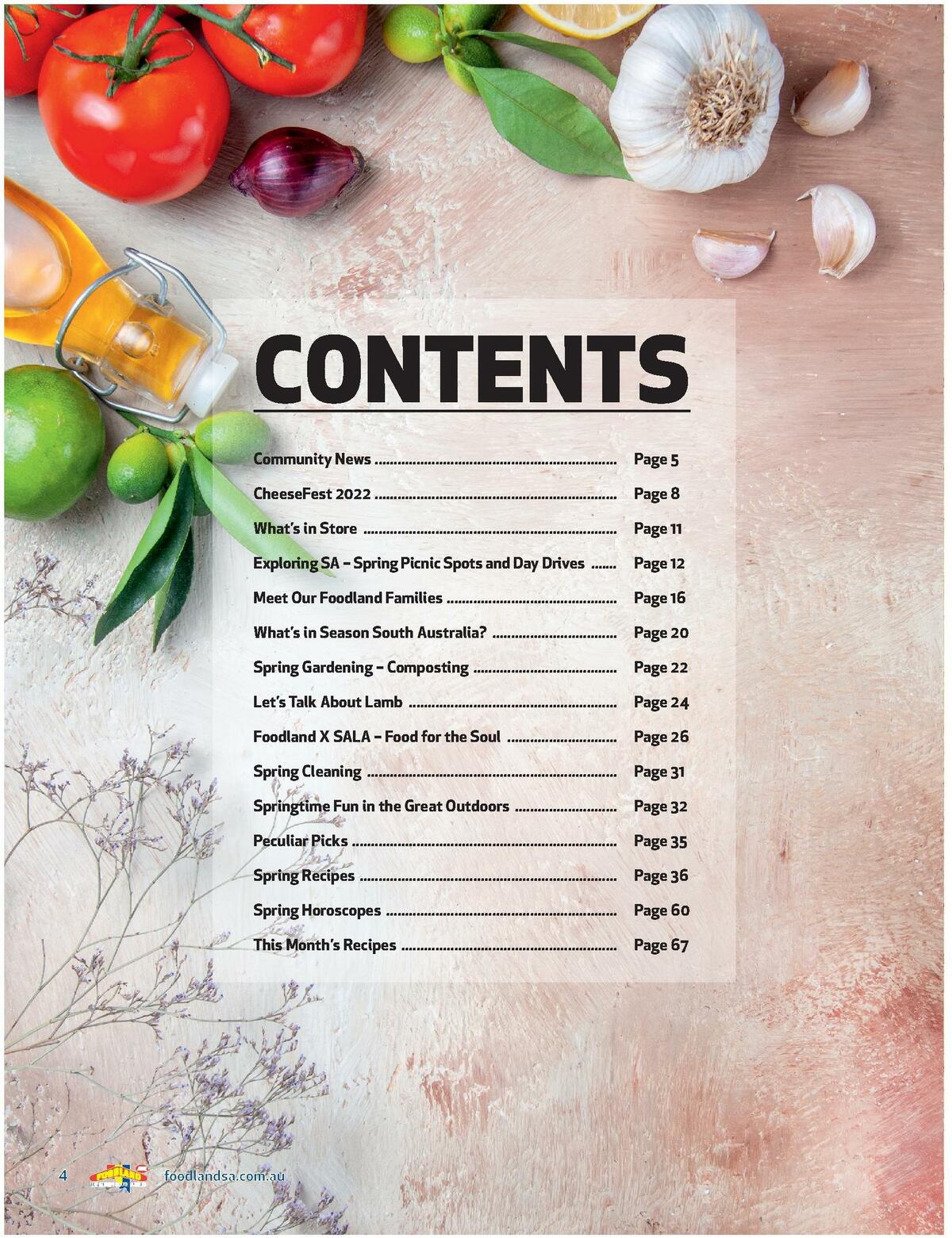 Foodland Magazine Spring Catalogues from 10 October