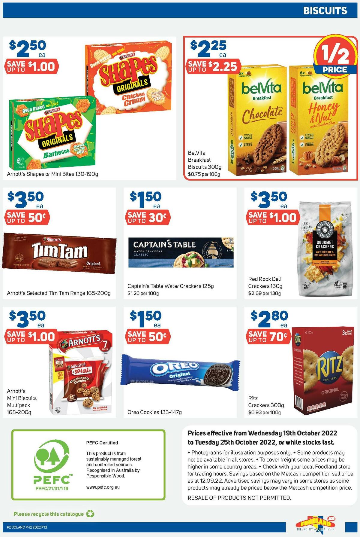 Foodland Catalogues from 19 October