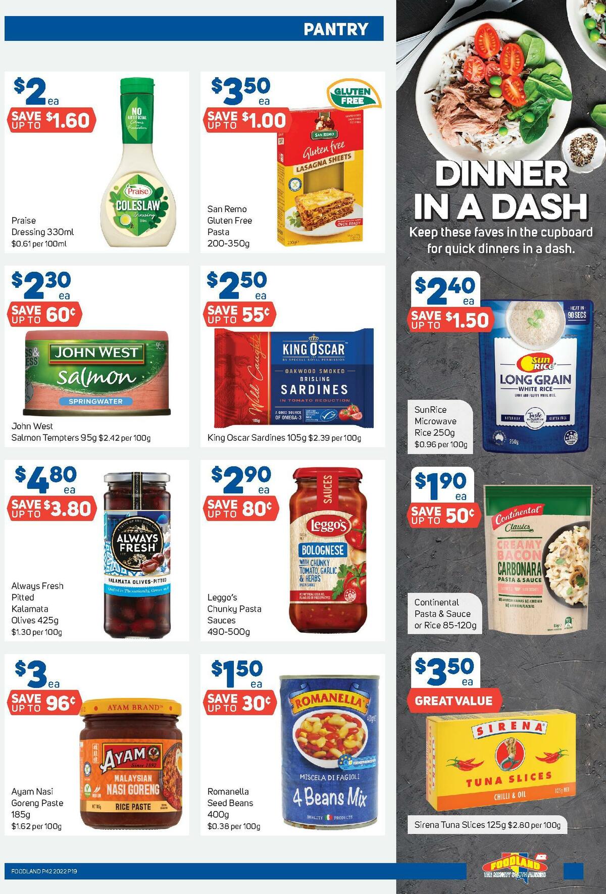 Foodland Catalogues from 19 October