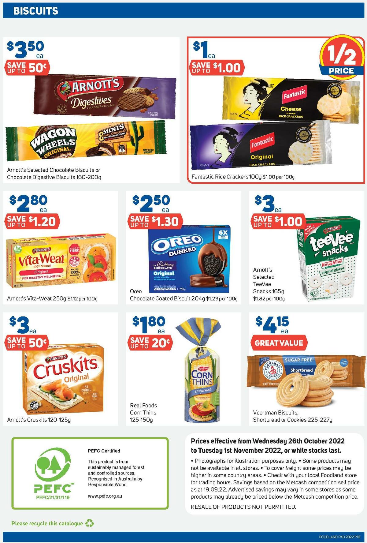 Foodland Catalogues from 26 October
