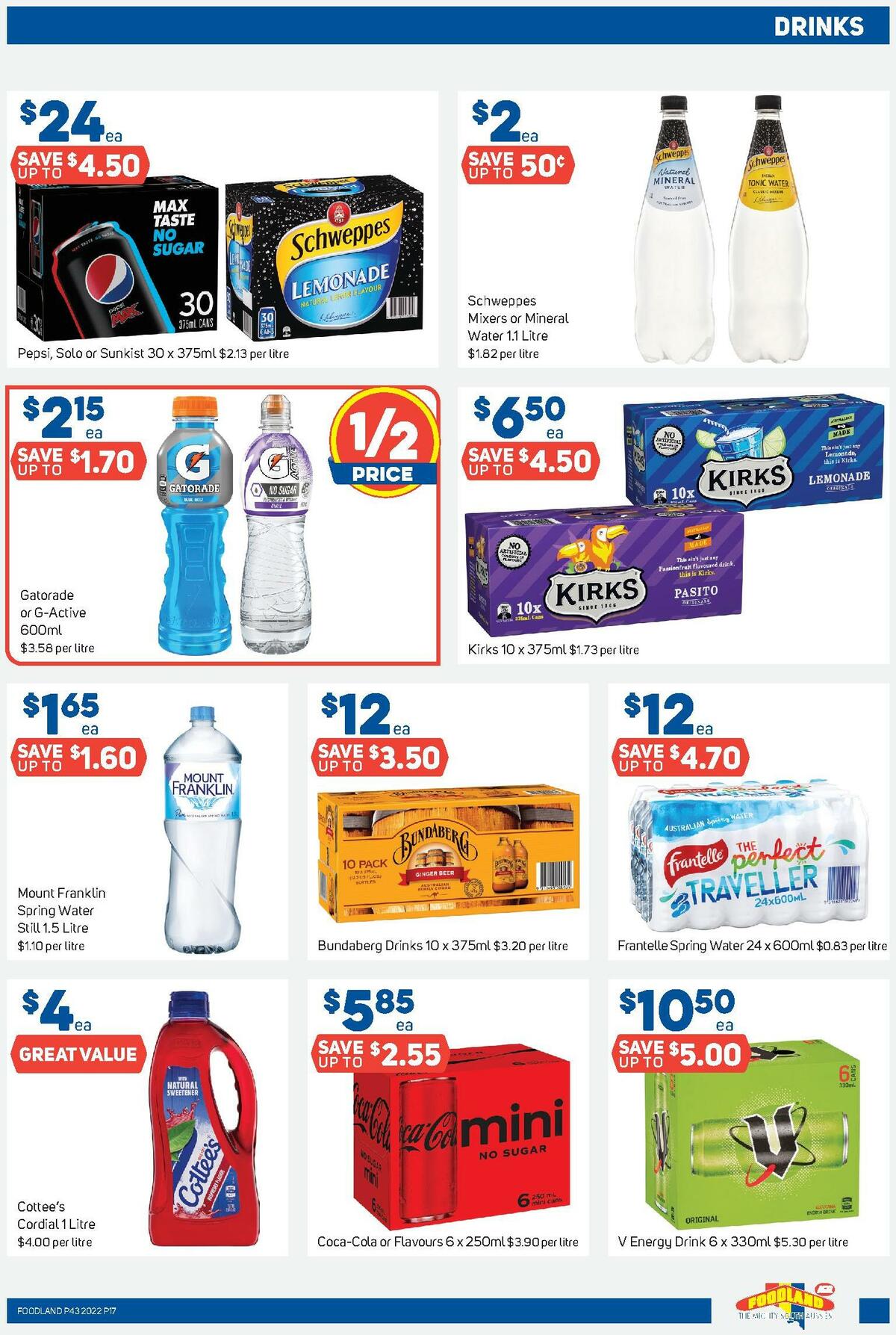 Foodland Catalogues from 26 October