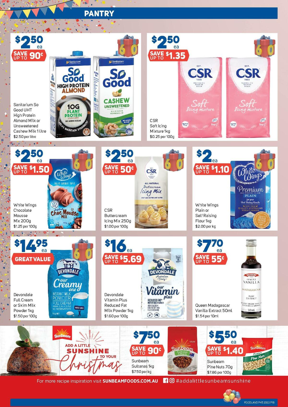 Foodland Catalogues from 9 November