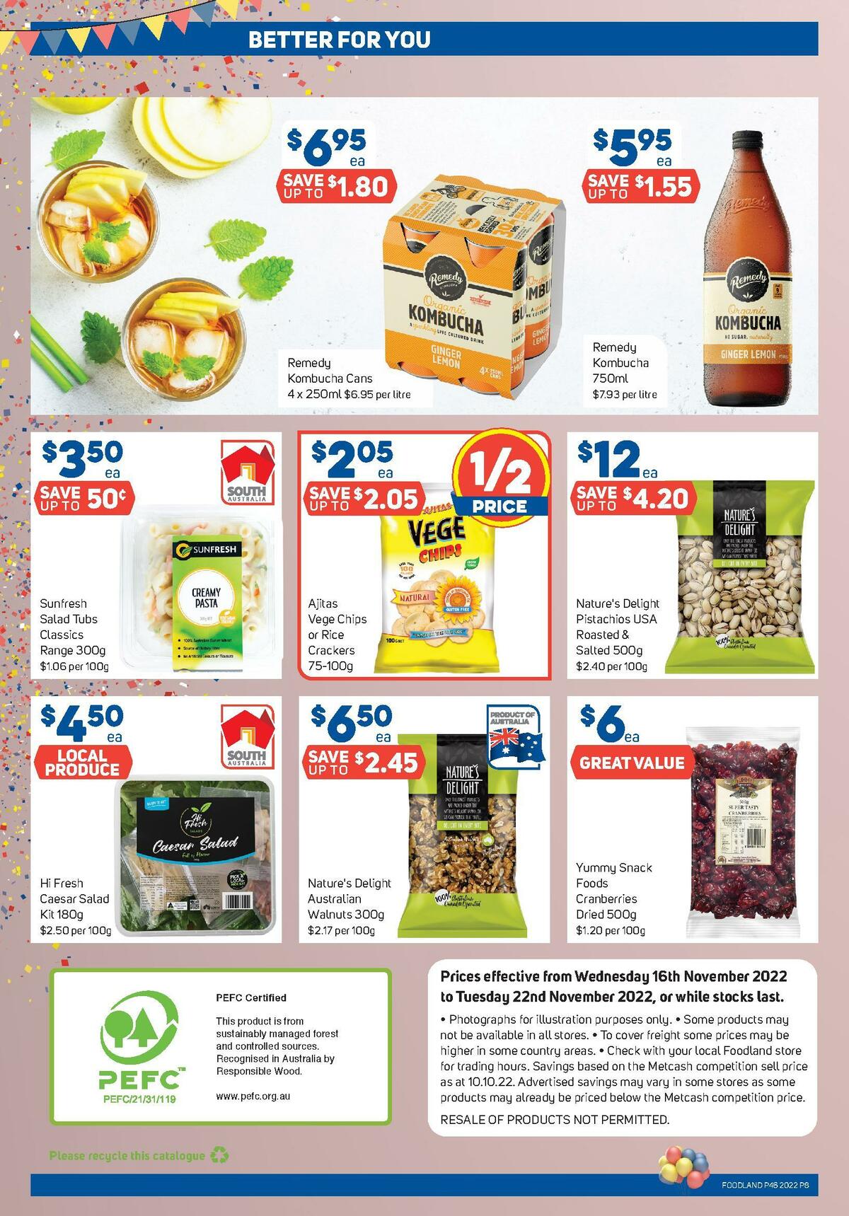 Foodland Catalogues from 16 November