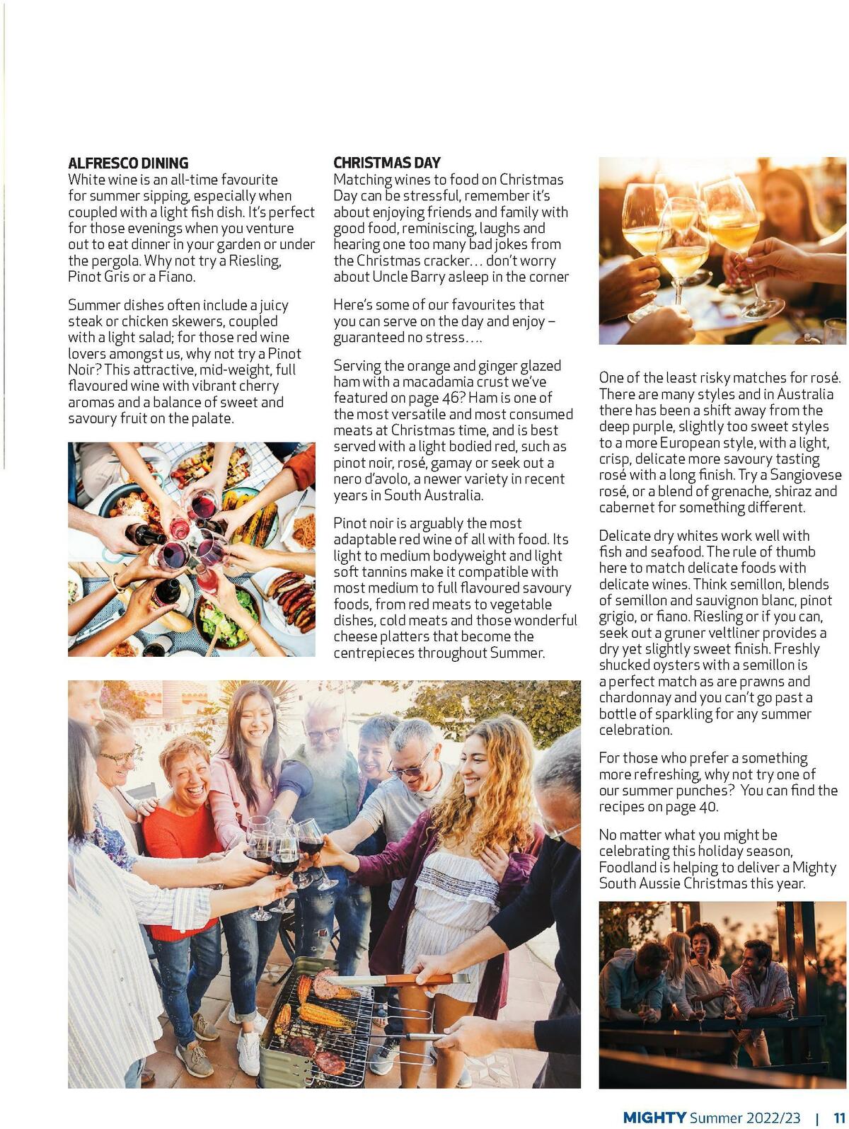 Foodland Magazine Summer Catalogues from 29 November