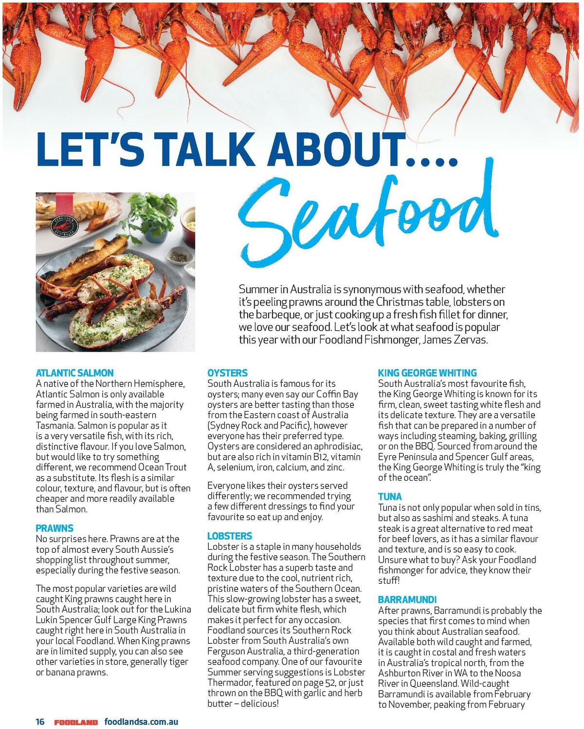 Foodland Magazine Summer Catalogues from 29 November