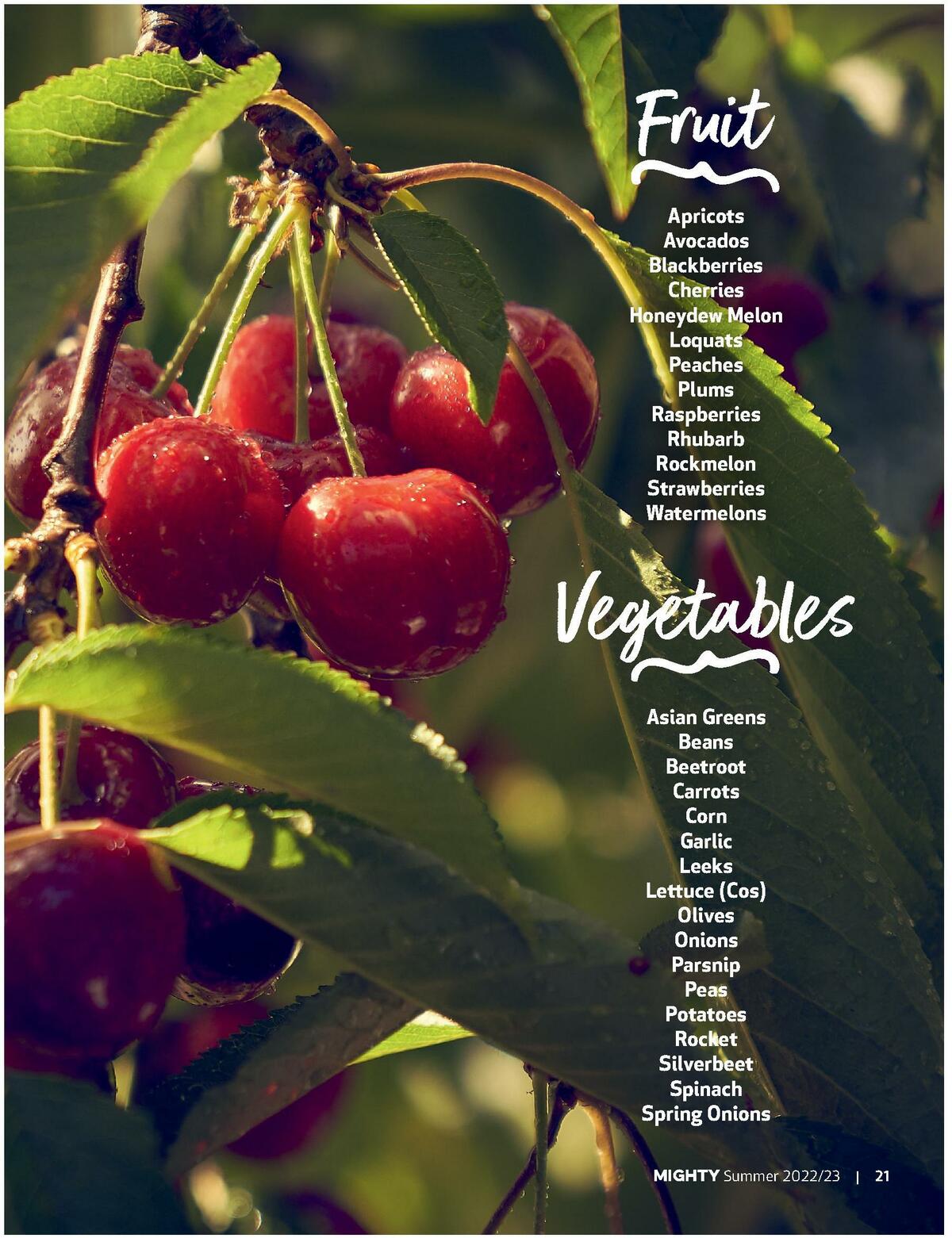 Foodland Magazine Summer Catalogues from 29 November