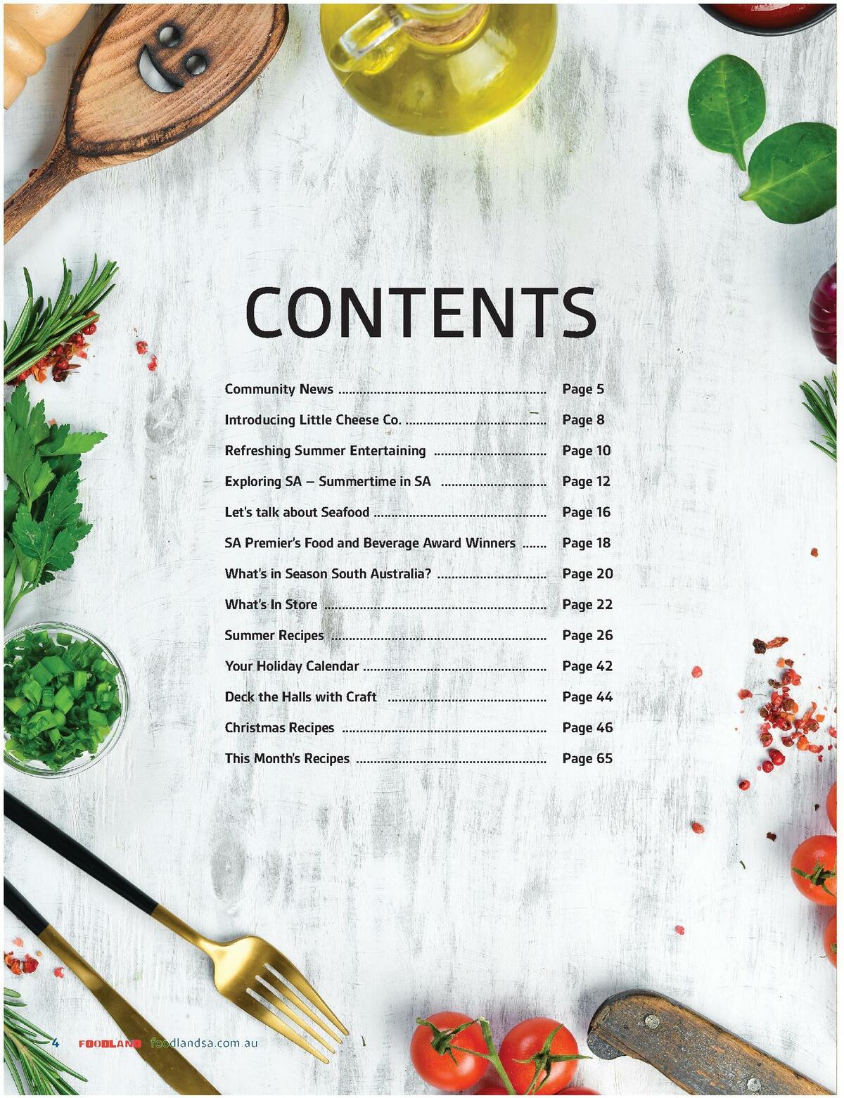 Foodland Magazine Summer Catalogues from 29 November