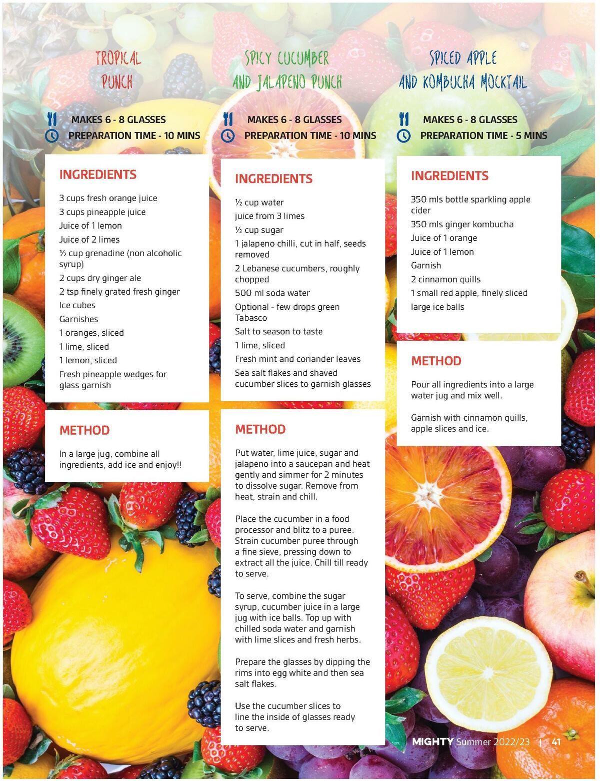 Foodland Magazine Summer Catalogues from 29 November