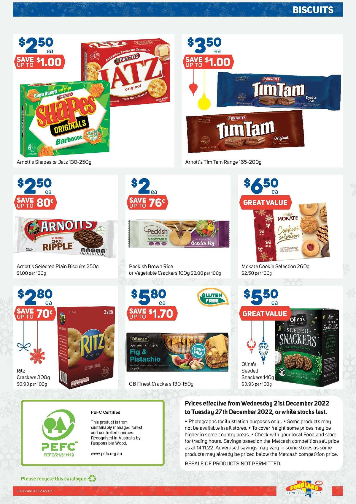 Foodland Catalogues from 21 December