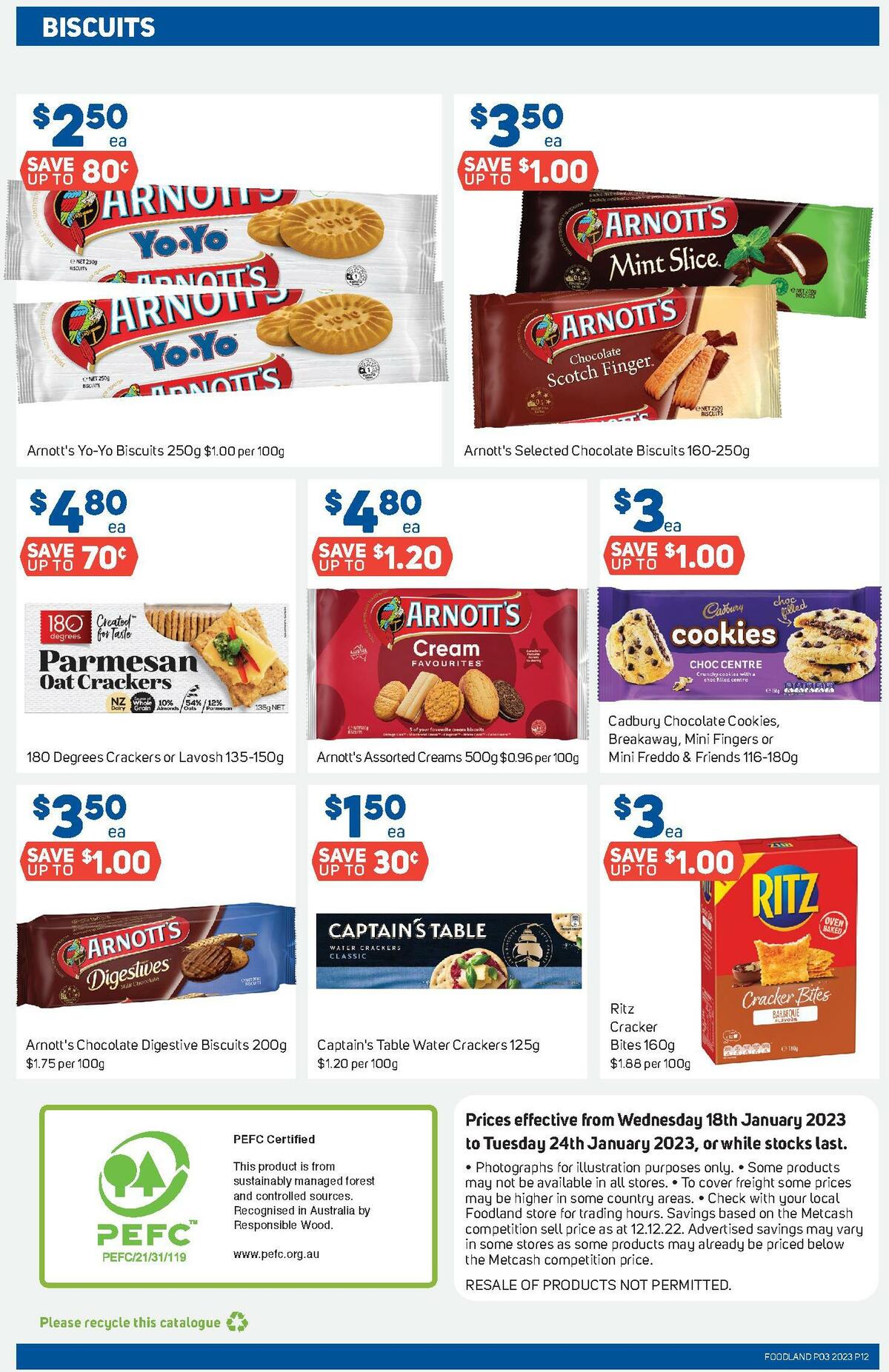 Foodland Catalogues from 18 January