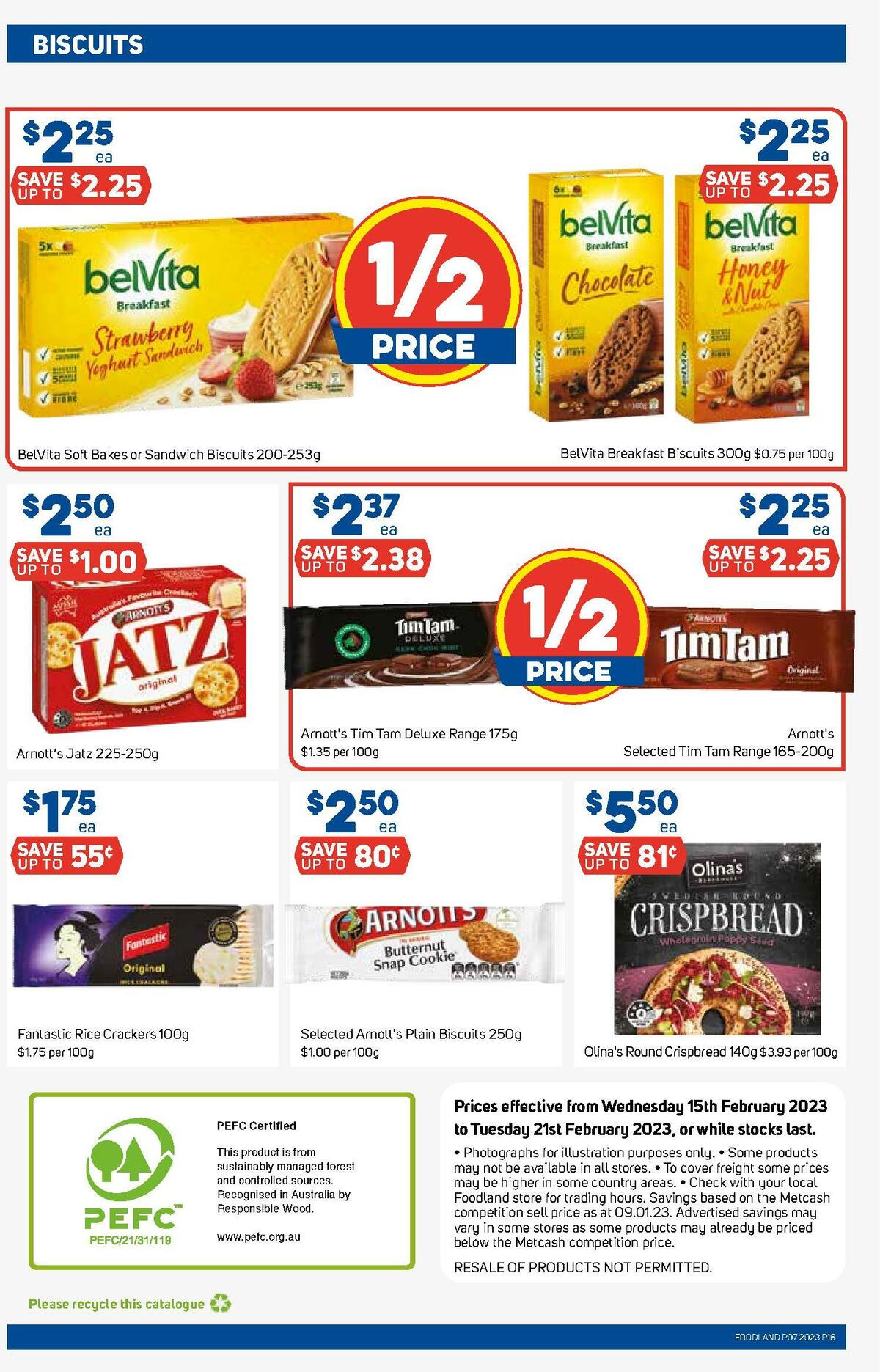Foodland Catalogues from 15 February