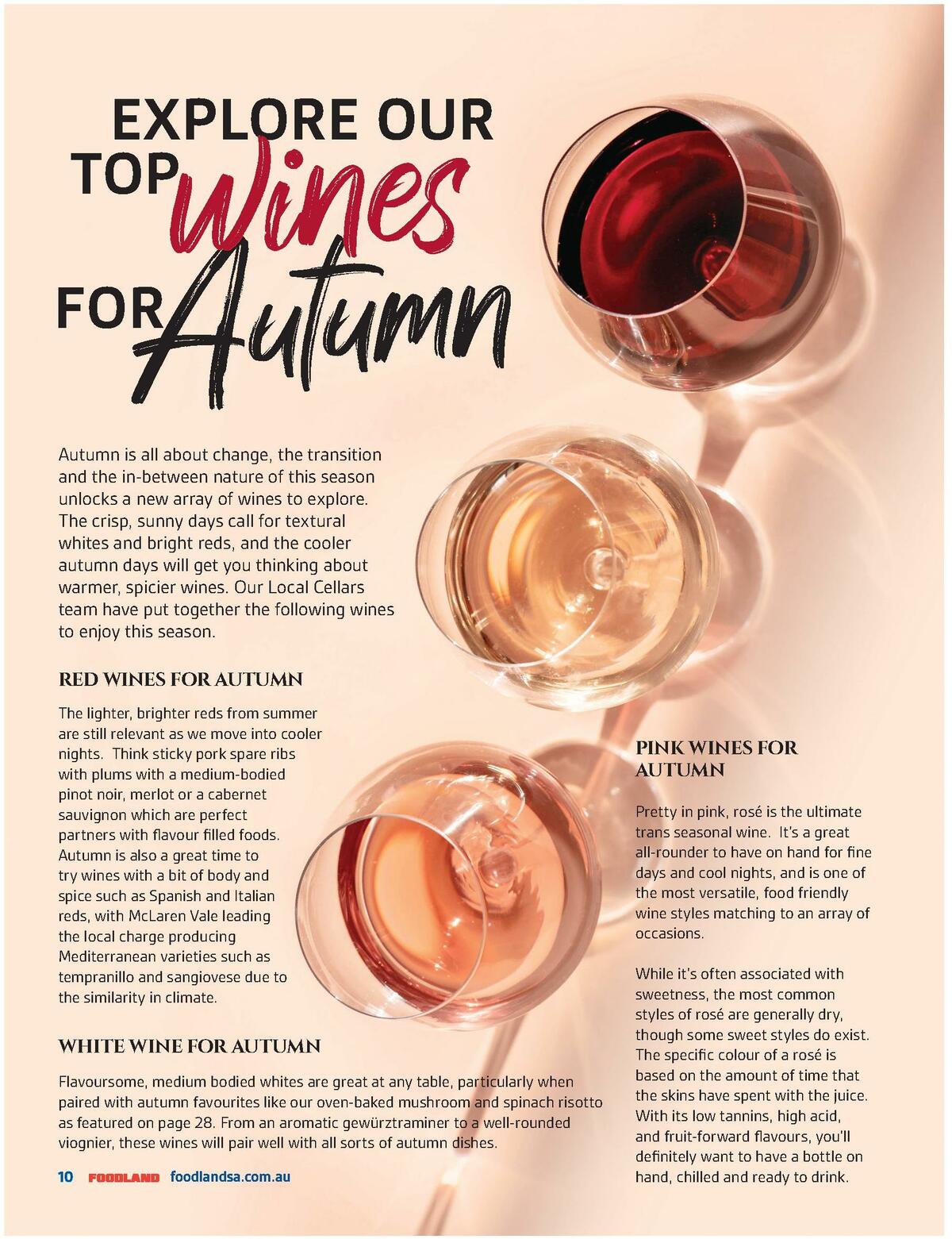 Foodland Magazine Autumn Catalogues from 1 March