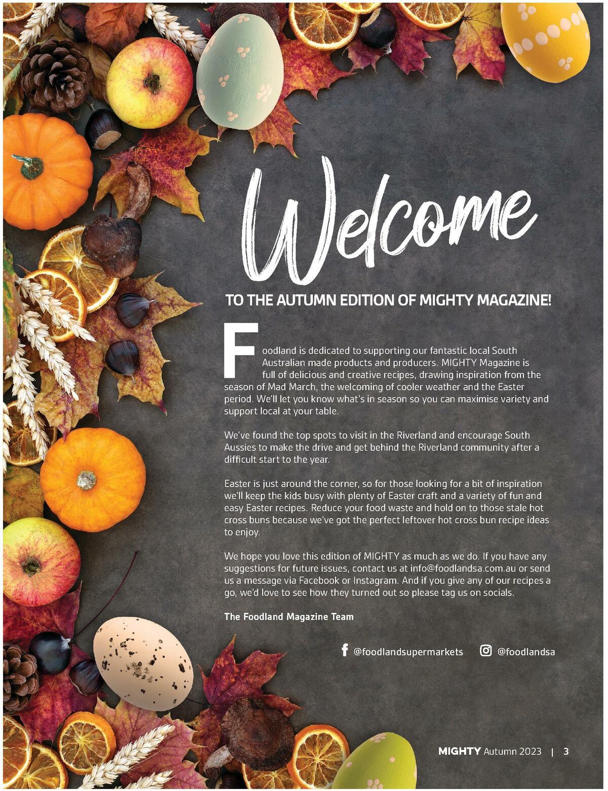 Foodland Magazine Autumn Catalogues from 1 March