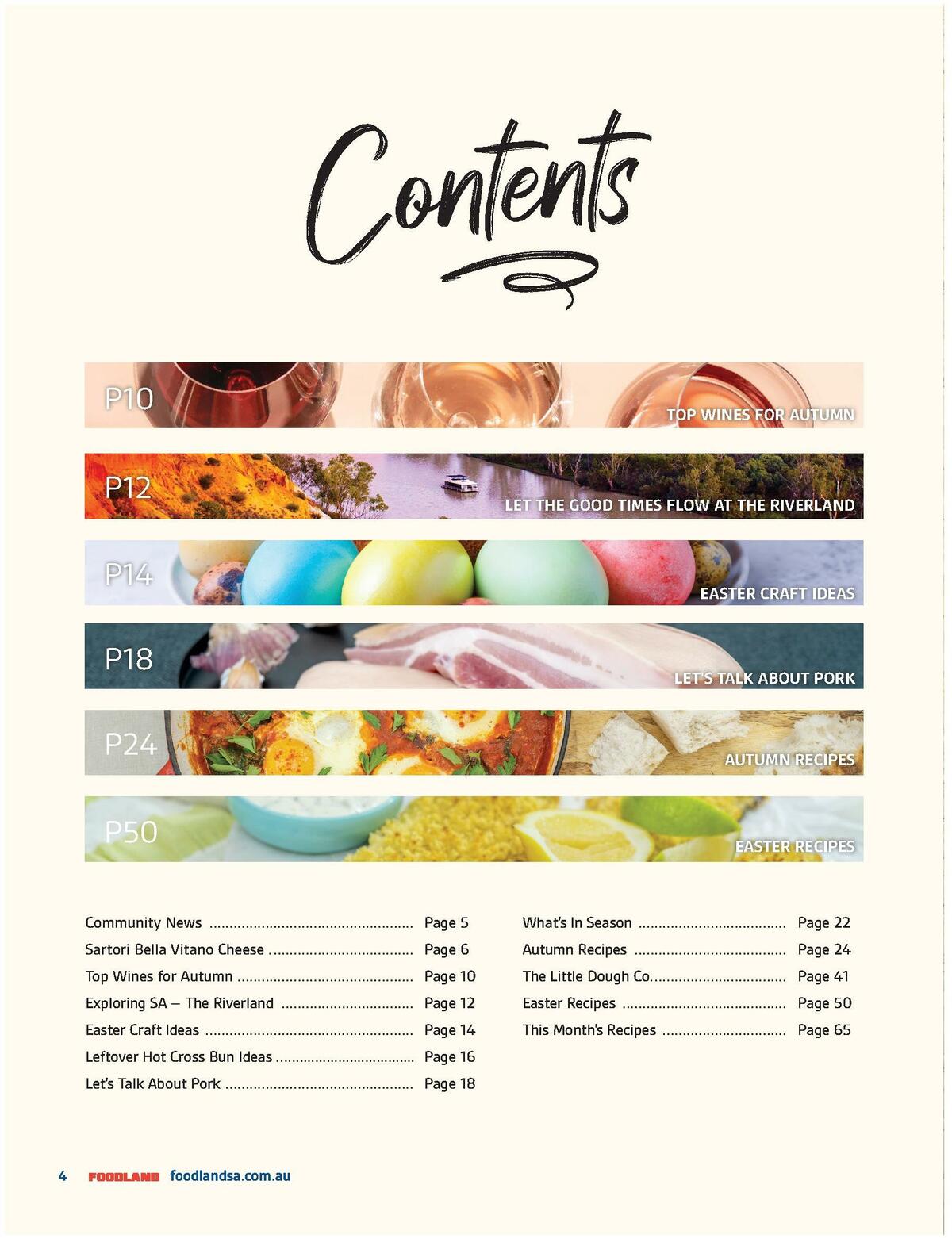 Foodland Magazine Autumn Catalogues from 1 March