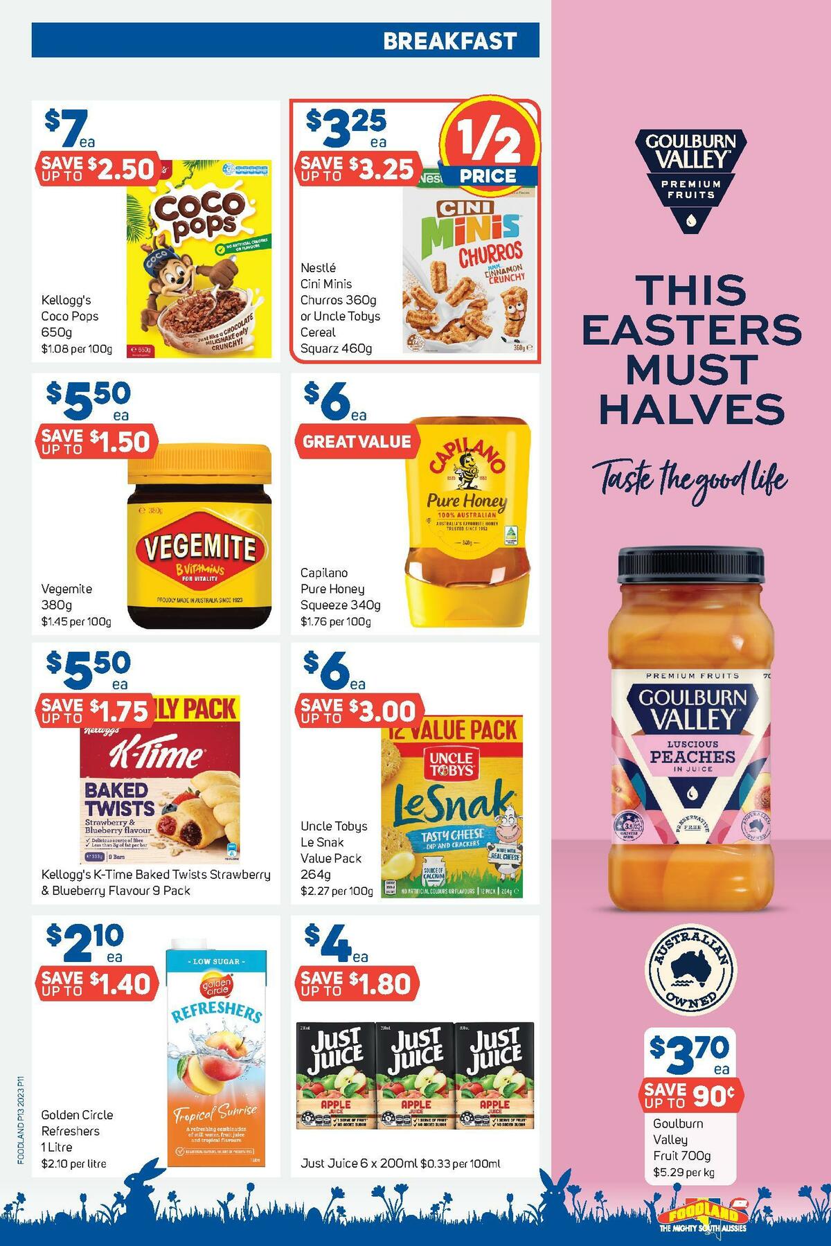 Foodland Catalogues from 29 March