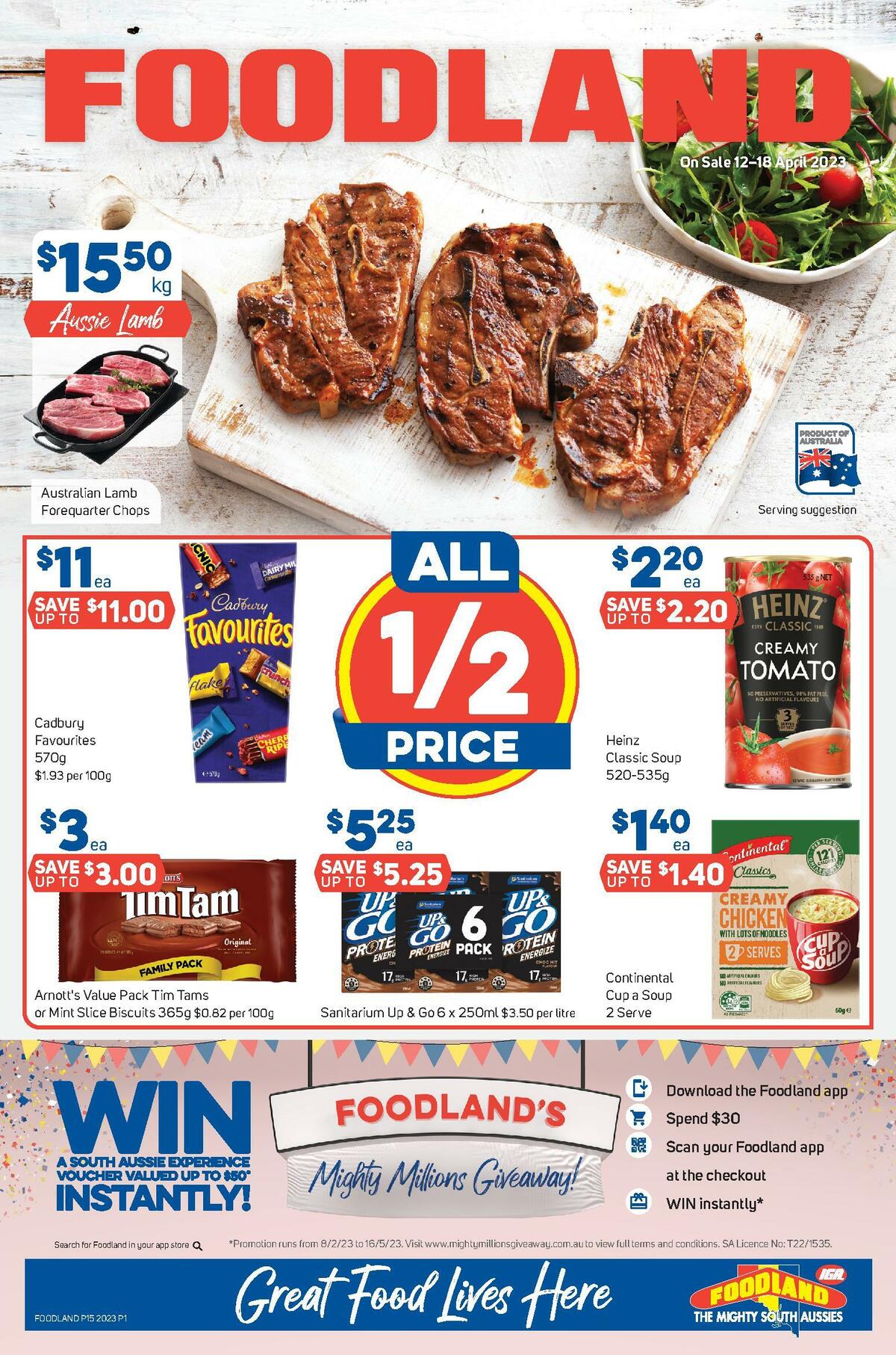Foodland Catalogues from 12 April