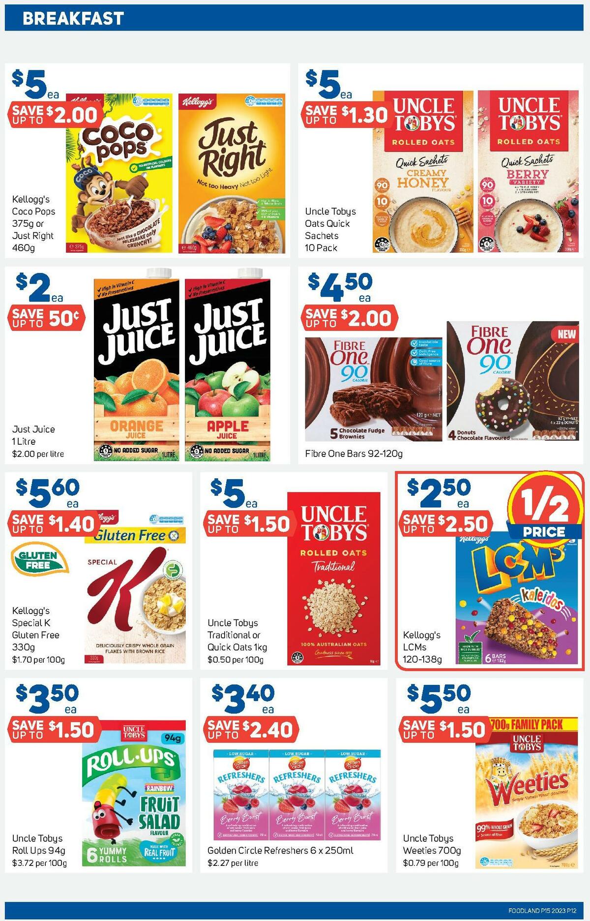 Foodland Catalogues from 12 April