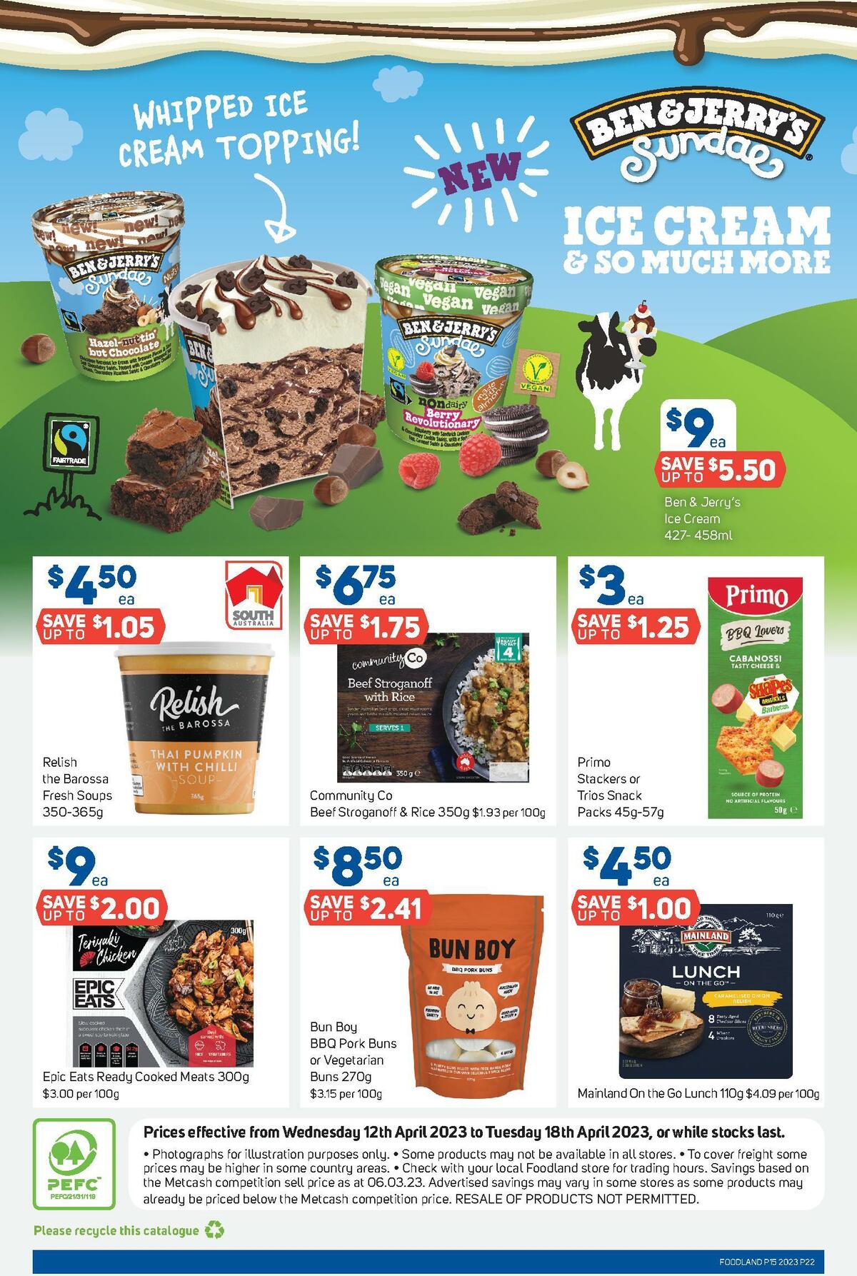 Foodland Catalogues from 12 April