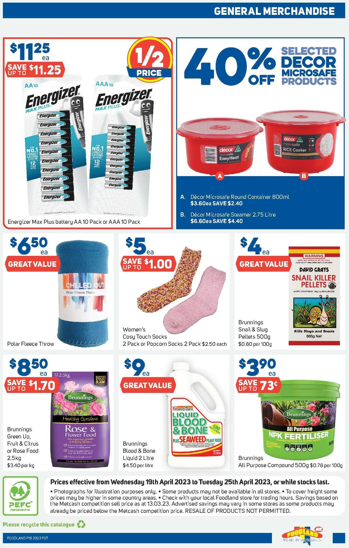 Foodland Catalogues from 19 April