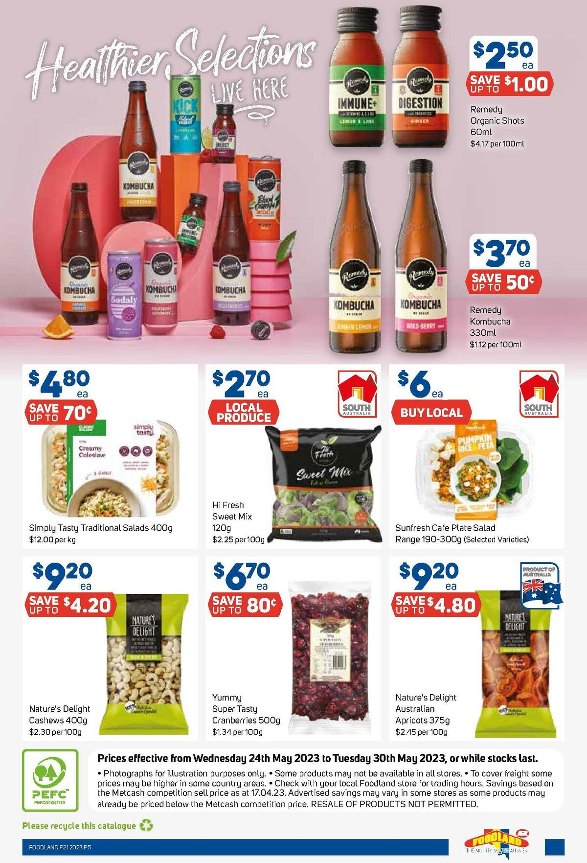 Foodland Catalogues from 24 May